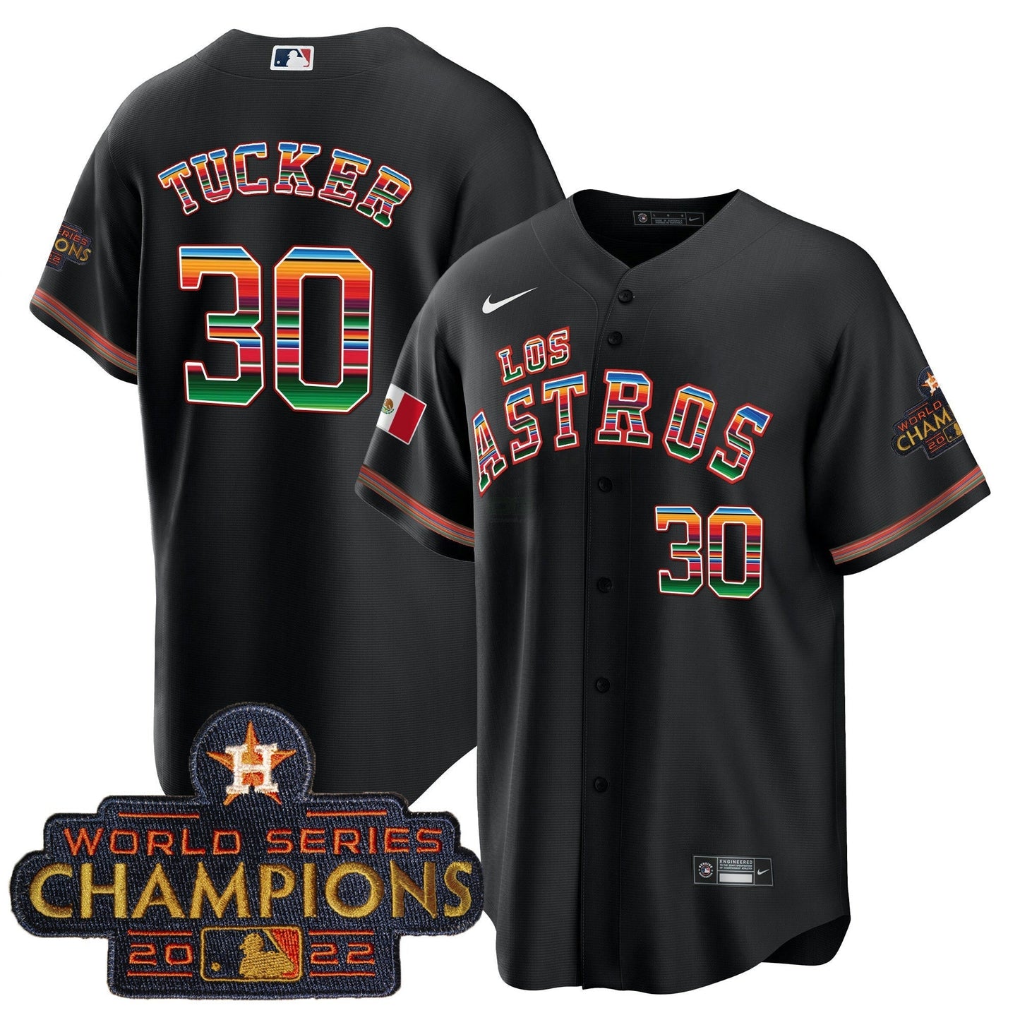 Camisa MLB Men’s Houston Los Mexico Jersey