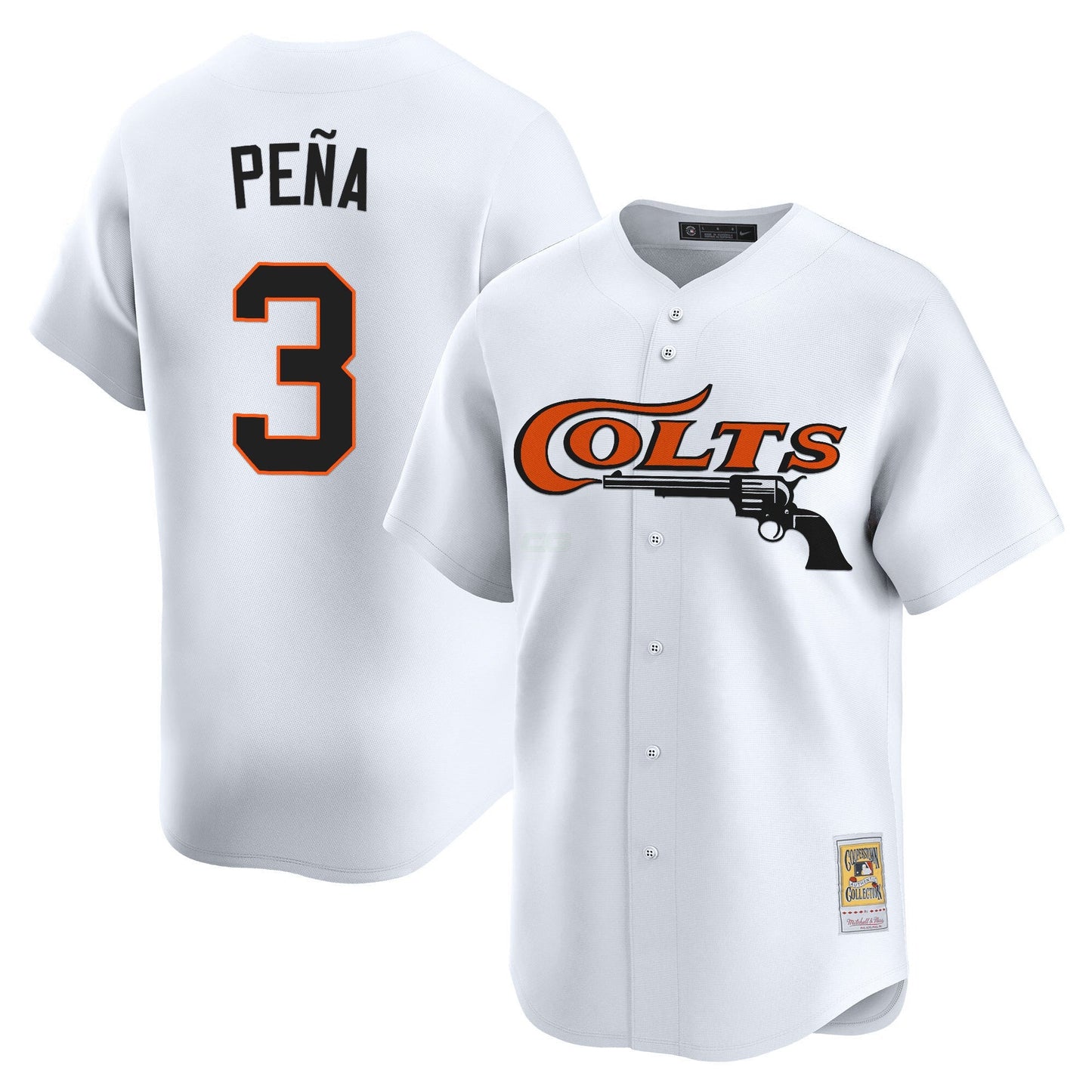 Camisa MLB Men’s Houston Throwback Vapor Premier Limited Jersey