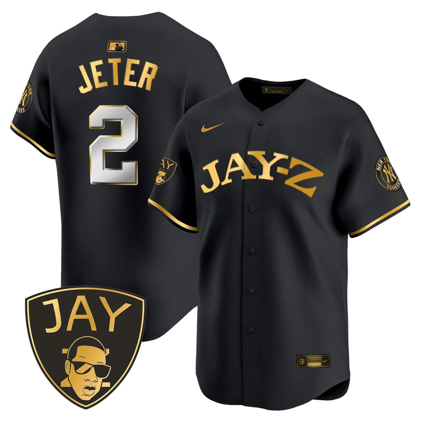Camisa MLB Men’s Jay-Z Vapor Premier Limited Jersey
