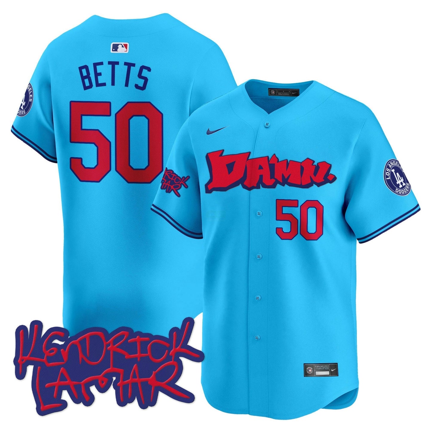 Camisa MLB Men’s Kendrick Lamar Vapor Premier Limited Jersey