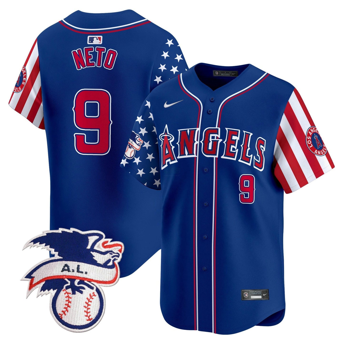 Camisa MLB Men’s Los Angeles 2024 Fourth of July Vapor Premier Limited Jersey