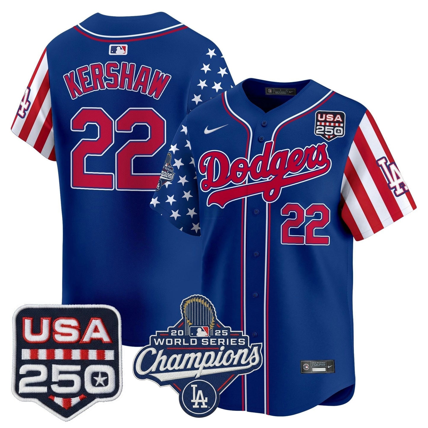 Camisa MLB Men’s Los Angeles “ America250” Edition Vapor Premier Limited Jersey V2