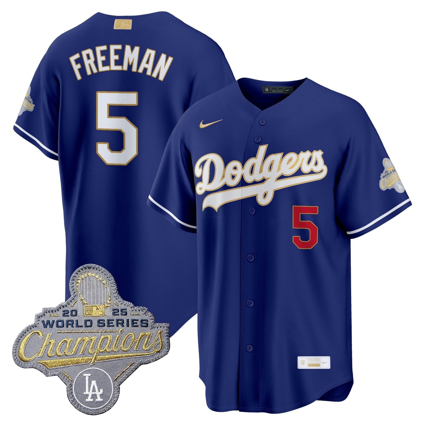 Camisa MLB Men’s Los Angeles “Gold Collection” Premier Limited Jersey