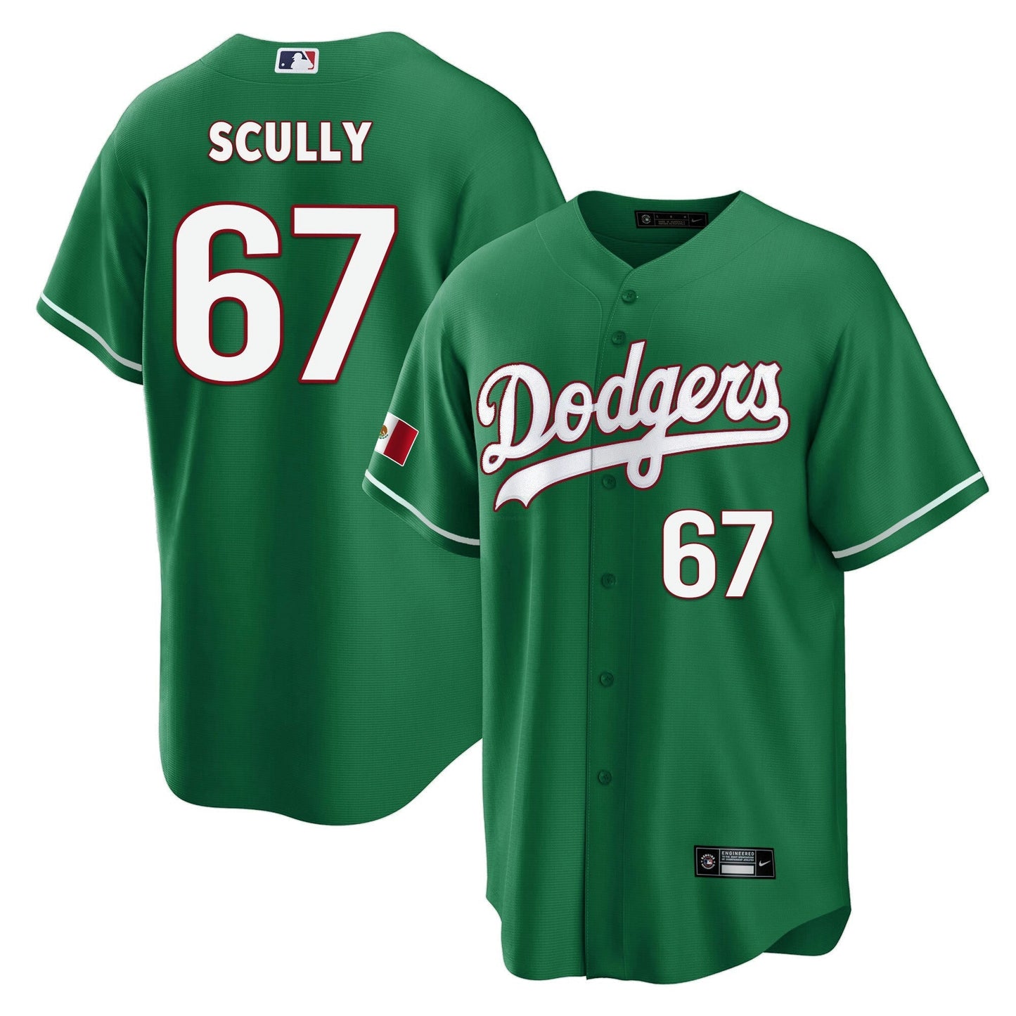 Camisa MLB Men’s Los Angeles Mexico Cool Base Jersey