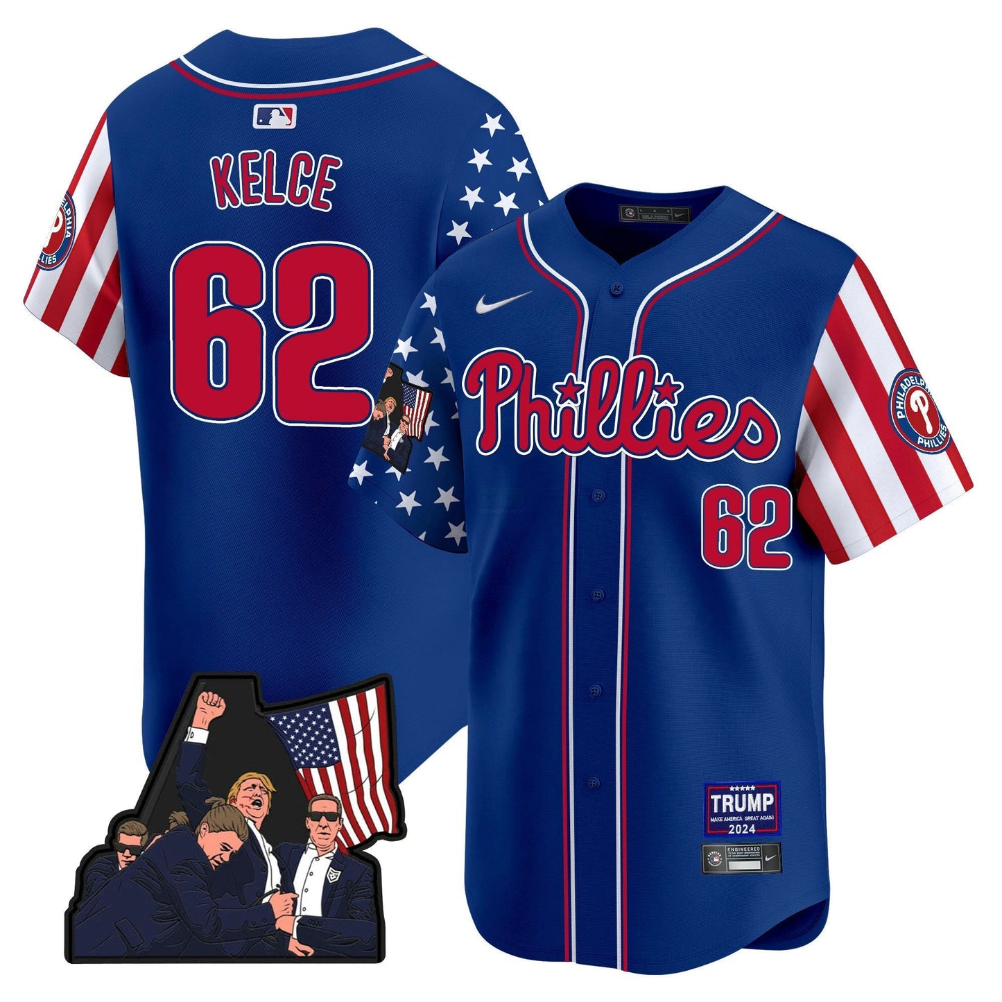 Camisa MLB Men’s Make American Great Again Vapor Premier Limited Jersey