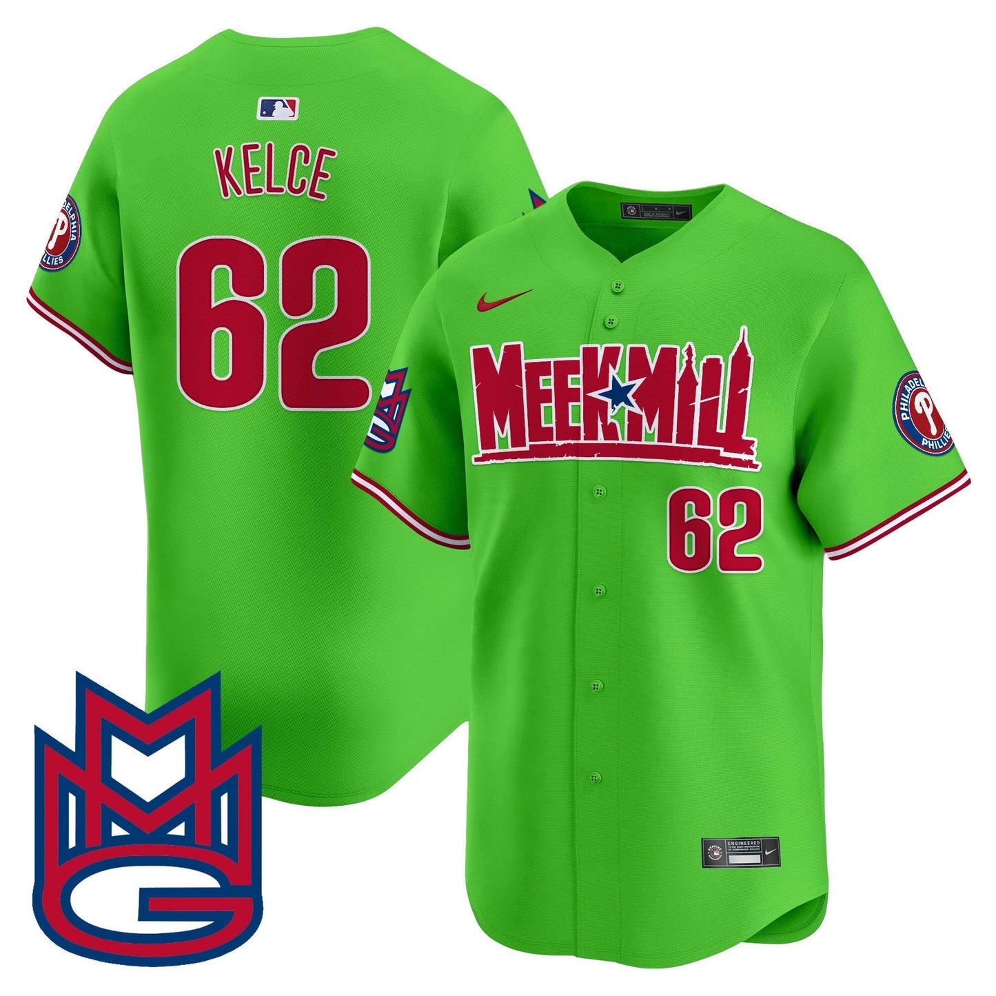 Camisa MLB Men’s Meek Mill Vapor Premier Limited Jersey