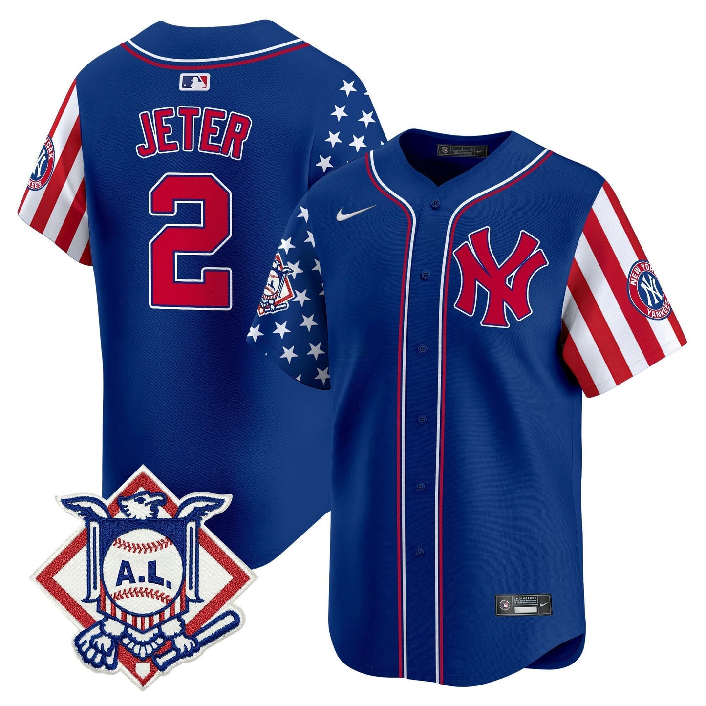 Camisa MLB Men’s New York 2024 Fourth of July Vapor Premier Limited Jersey