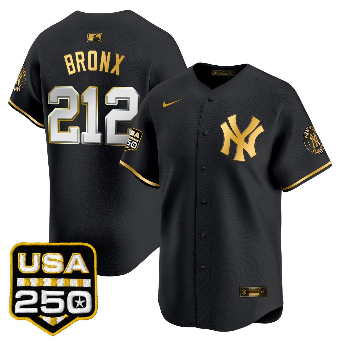 Camisa MLB Men’s New York 250America Patch Vapor Premier Limited Jersey