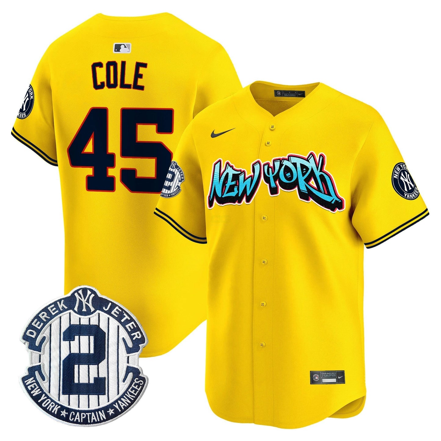 Camisa MLB Men’s New York Graffiti Vapor Premier Limited Jersey