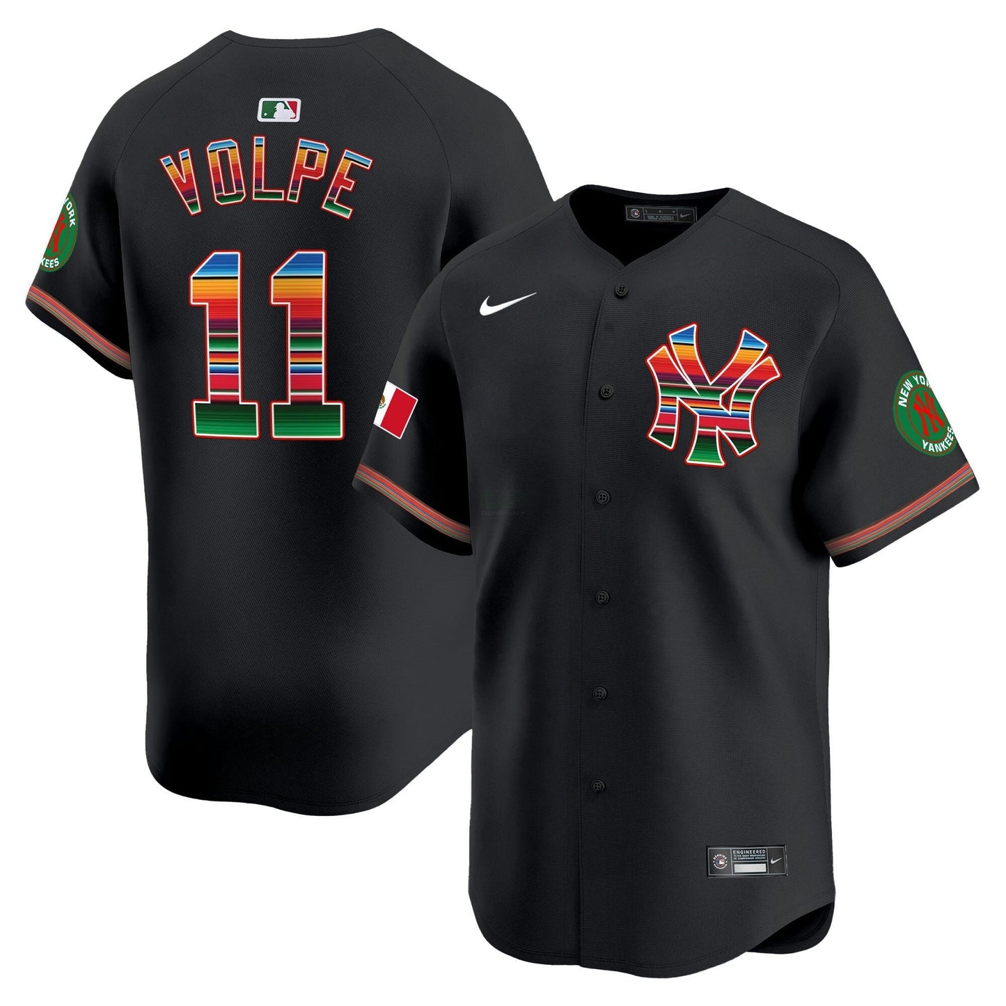 Camisa MLB Men’s New York Mexico Vapor Premier Limited Jersey