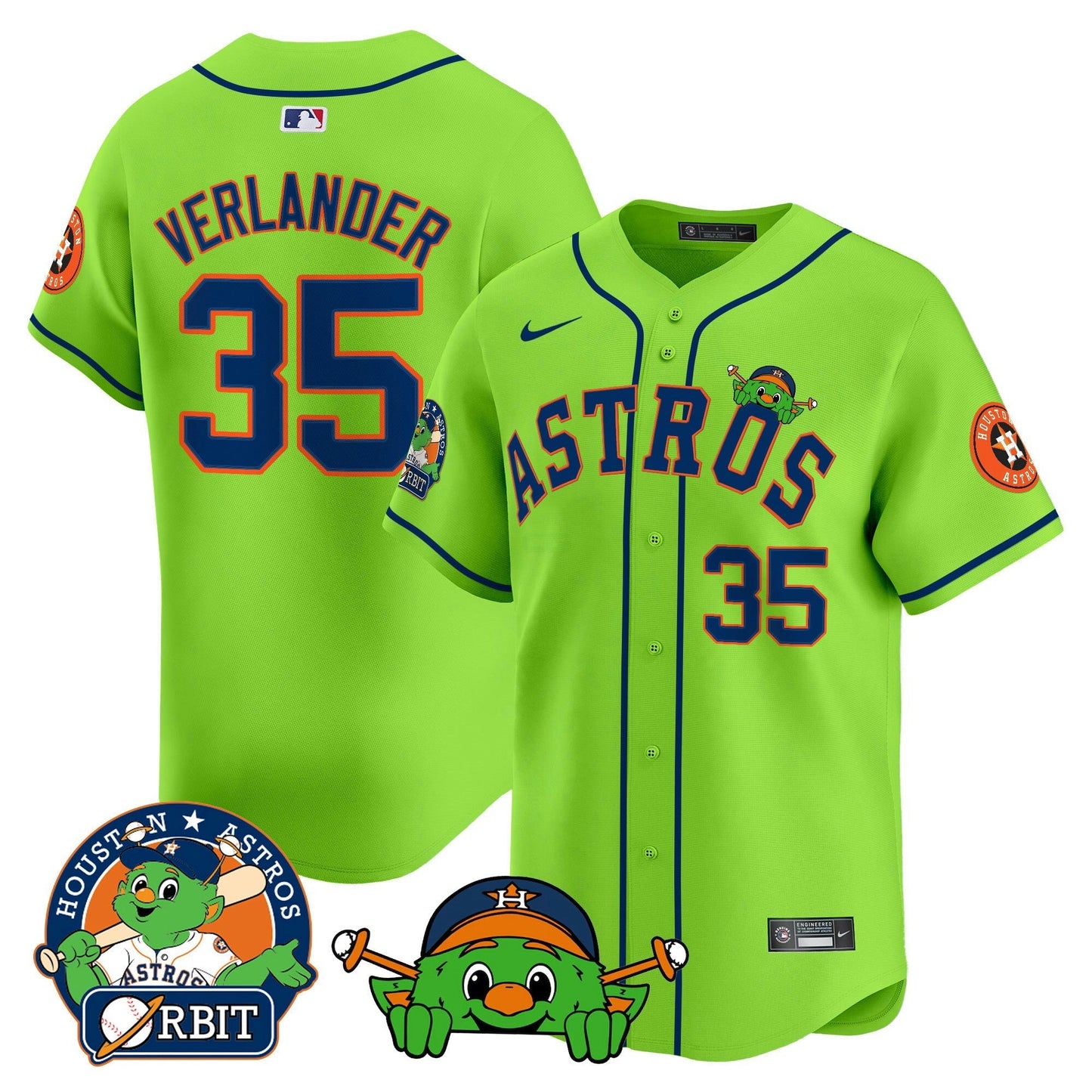 Camisa MLB Men’s Orbit Patch Vapor Premier Limited Jersey V3