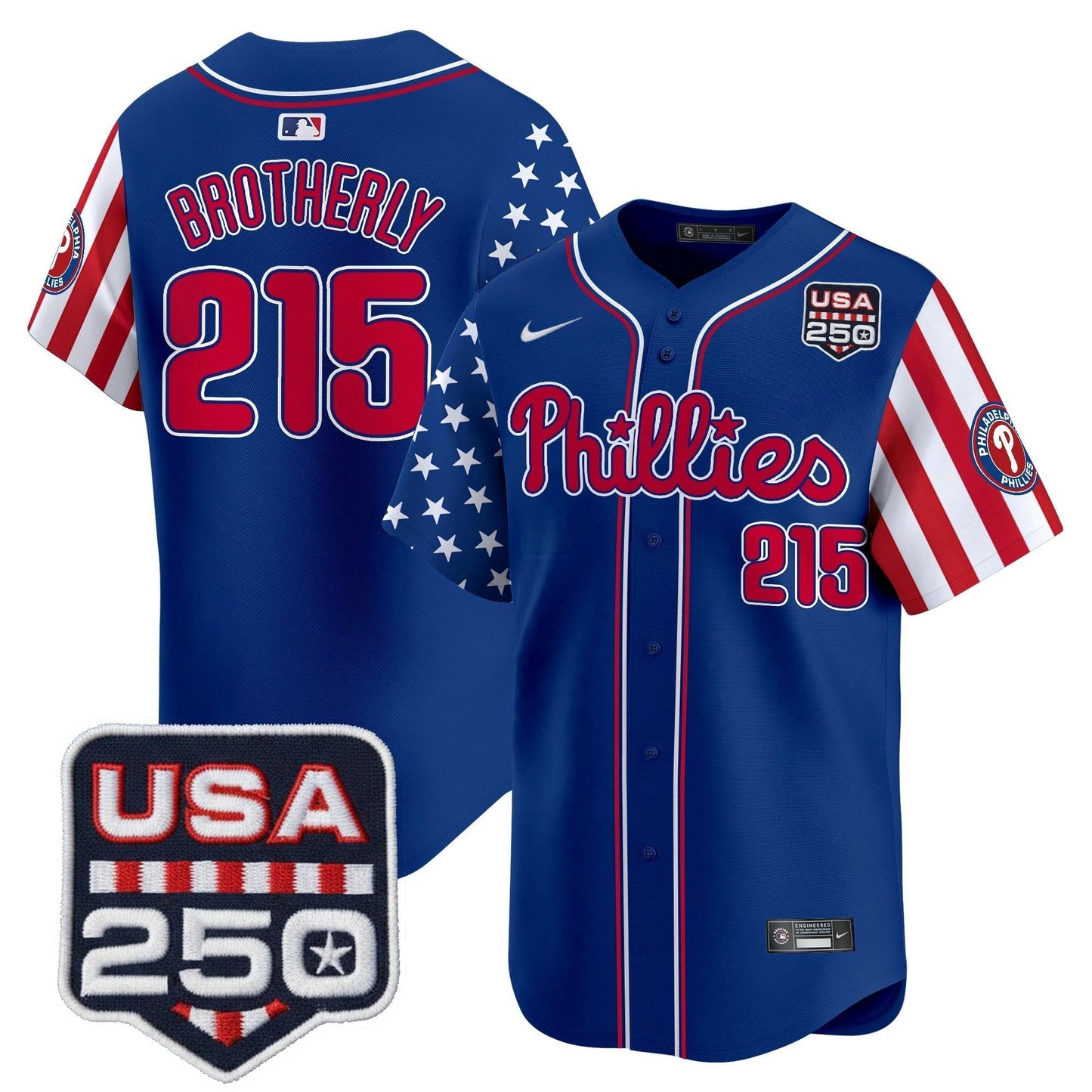 Camisa MLB Men’s Philadelphia America250 Edition Vapor Premier Limited Jersey