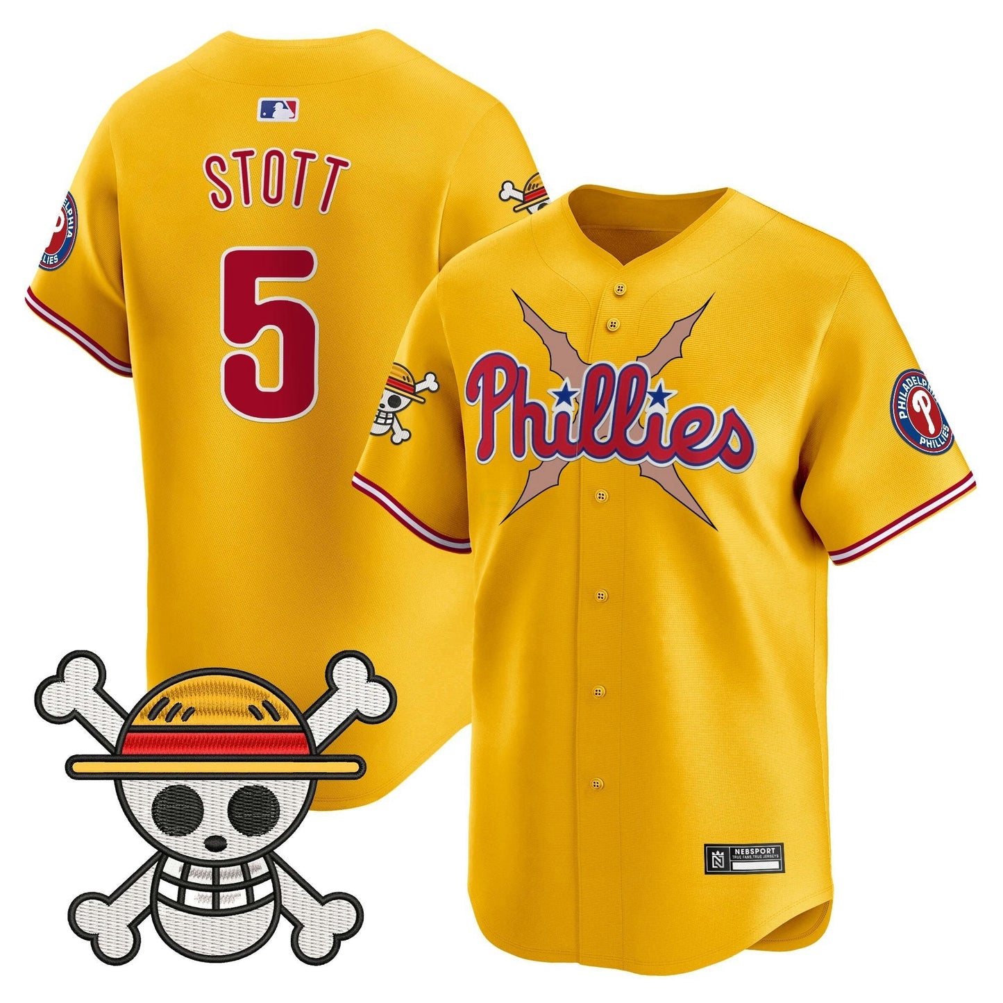 Camisa MLB Men’s Philadelphia x One Piece 2025 Vapor Premier Limited Jersey