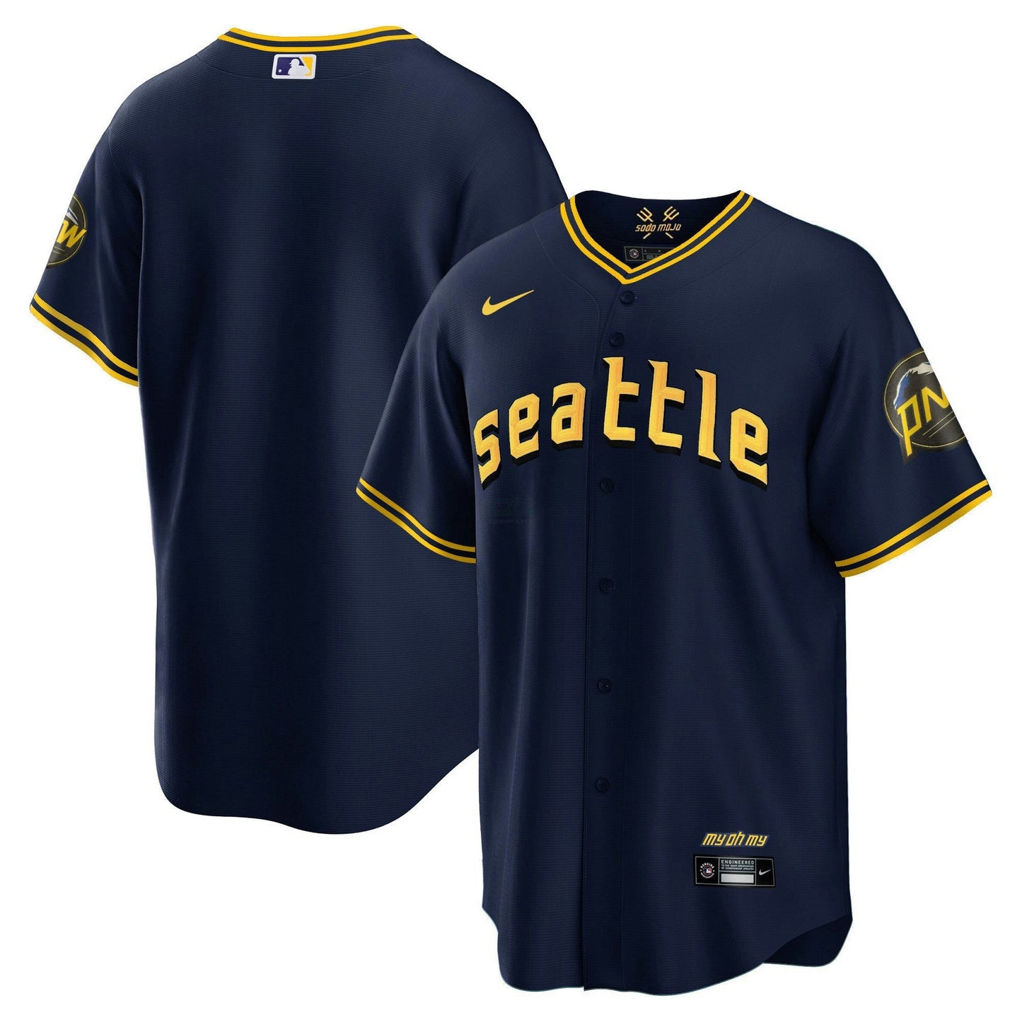 Camisa MLB Men’s Seattle City Connect Vapor Premier Limited Jersey
