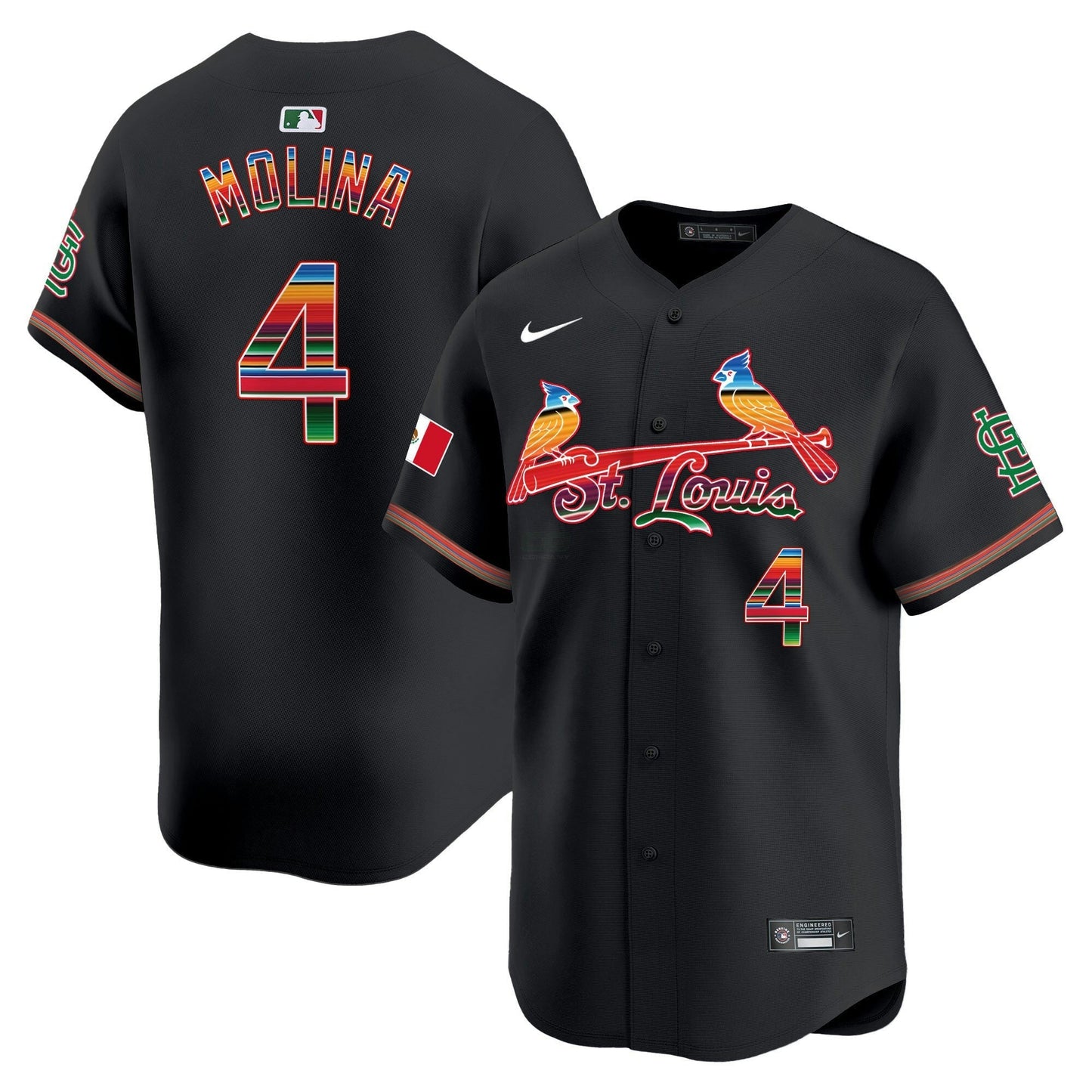 Camisa MLB Men’s St. Louis Mexico Vapor Premier Limited Jersey