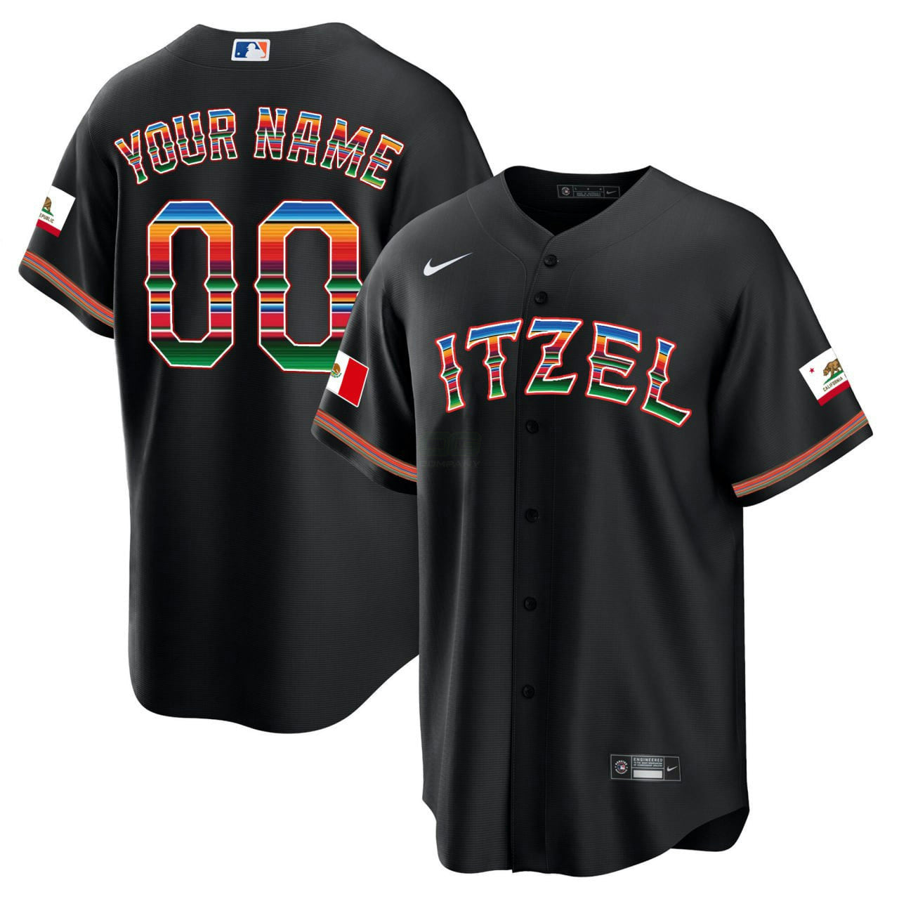Camisa MLB Men’s Texas Mexican Jersey - Tejas