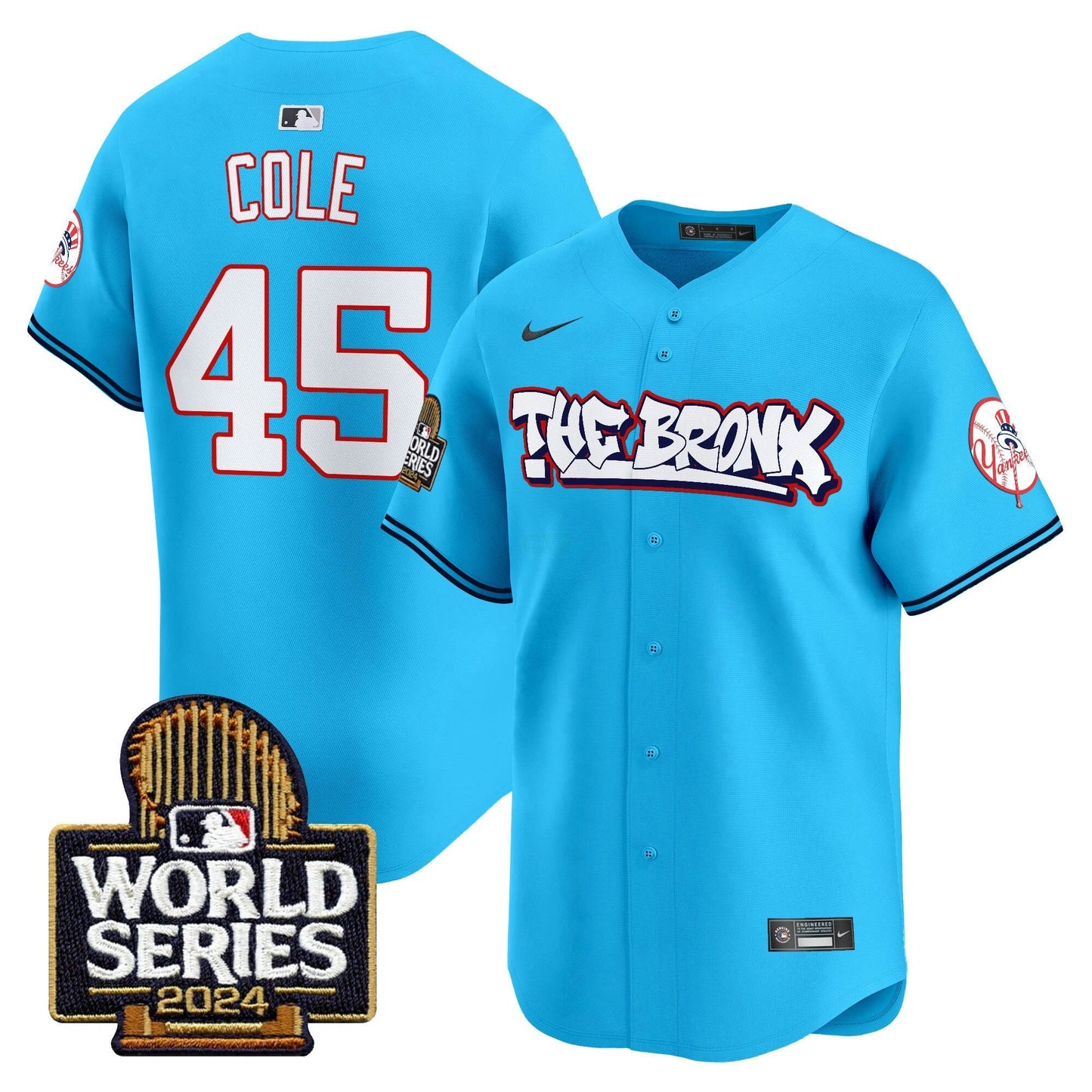 Camisa MLB Men’s The Bronx 2024 World Series Vapor Premier Limited Jersey