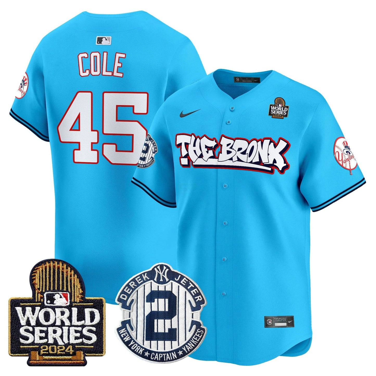 Camisa MLB Men’s The Bronx 2024 World Series Vapor Premier Limited Jersey V2