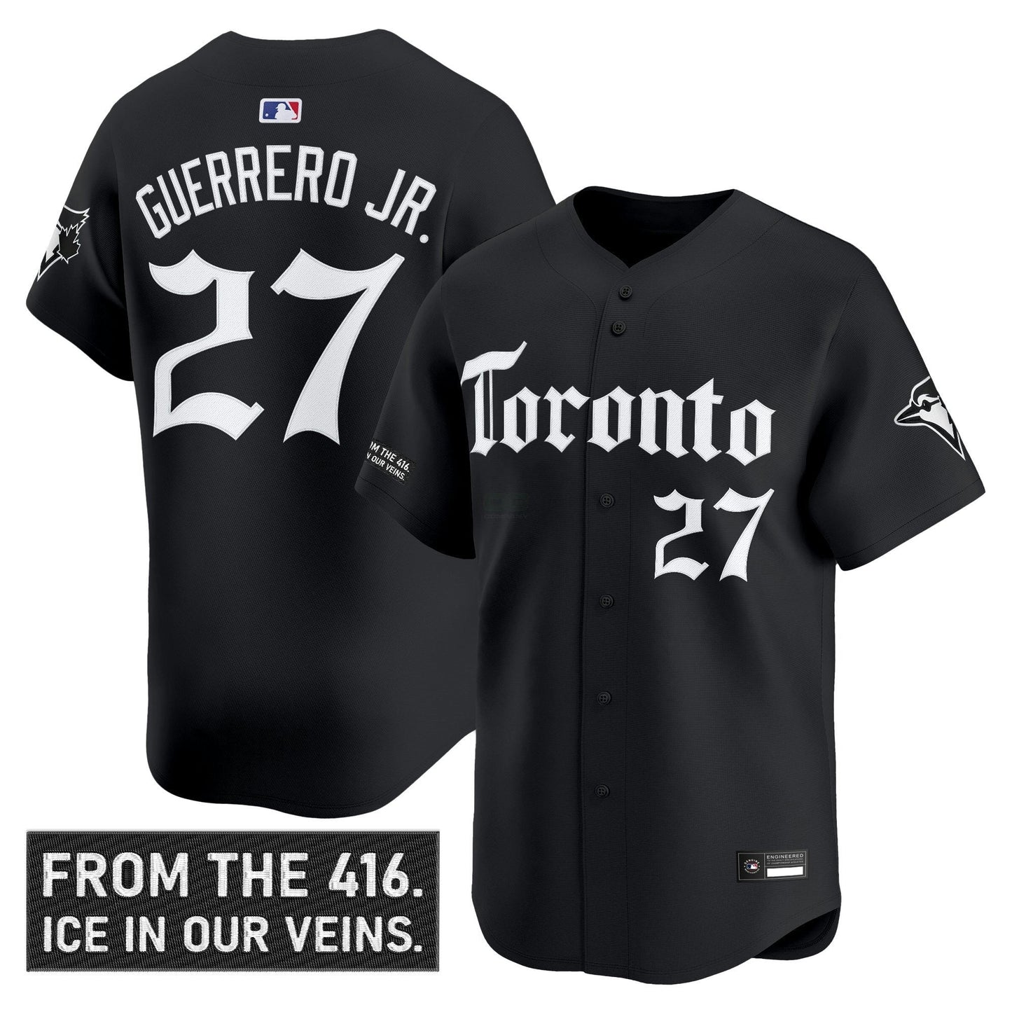 Camisa MLB Men’s Toronto ‘Gothic North Edition’ Vapor Premier Limited Jersey