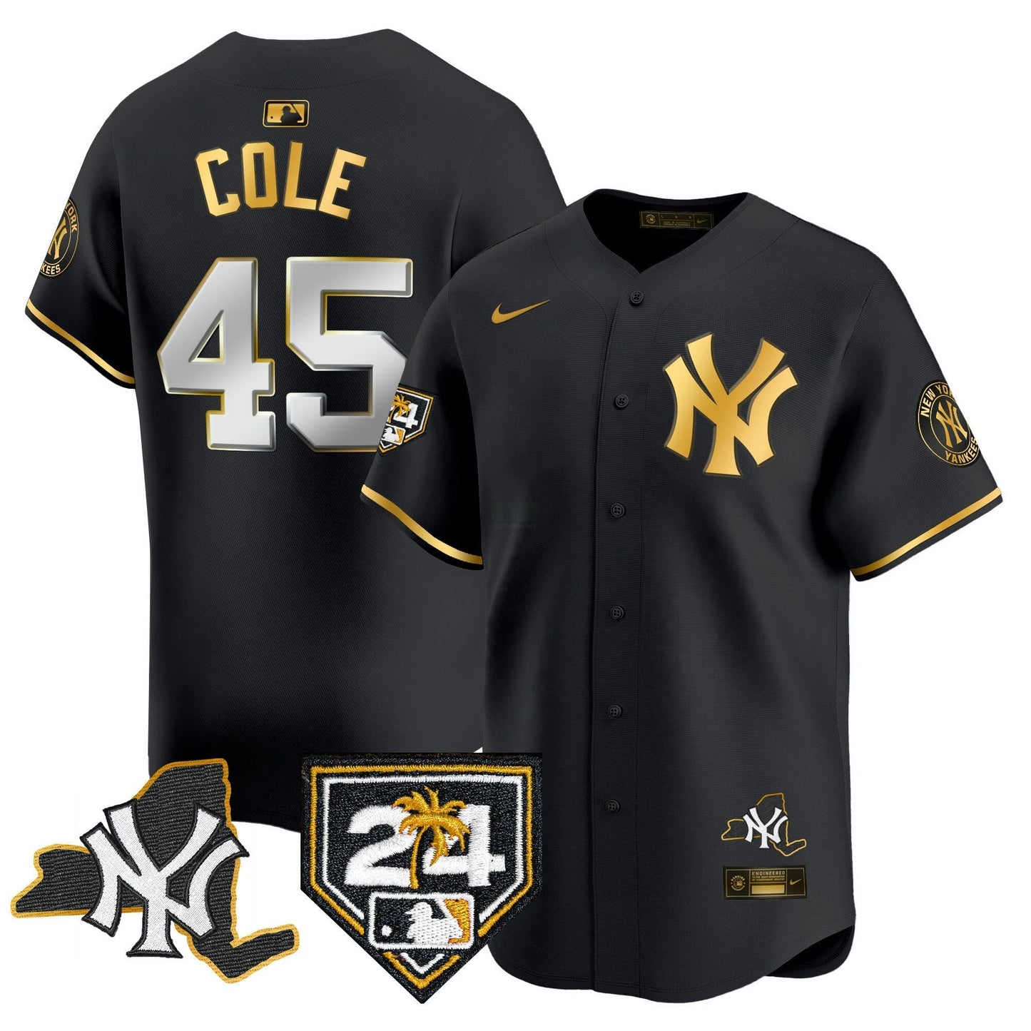 Camisa MLB Men’s Vapor Premier Limited Jersey – New York Patch