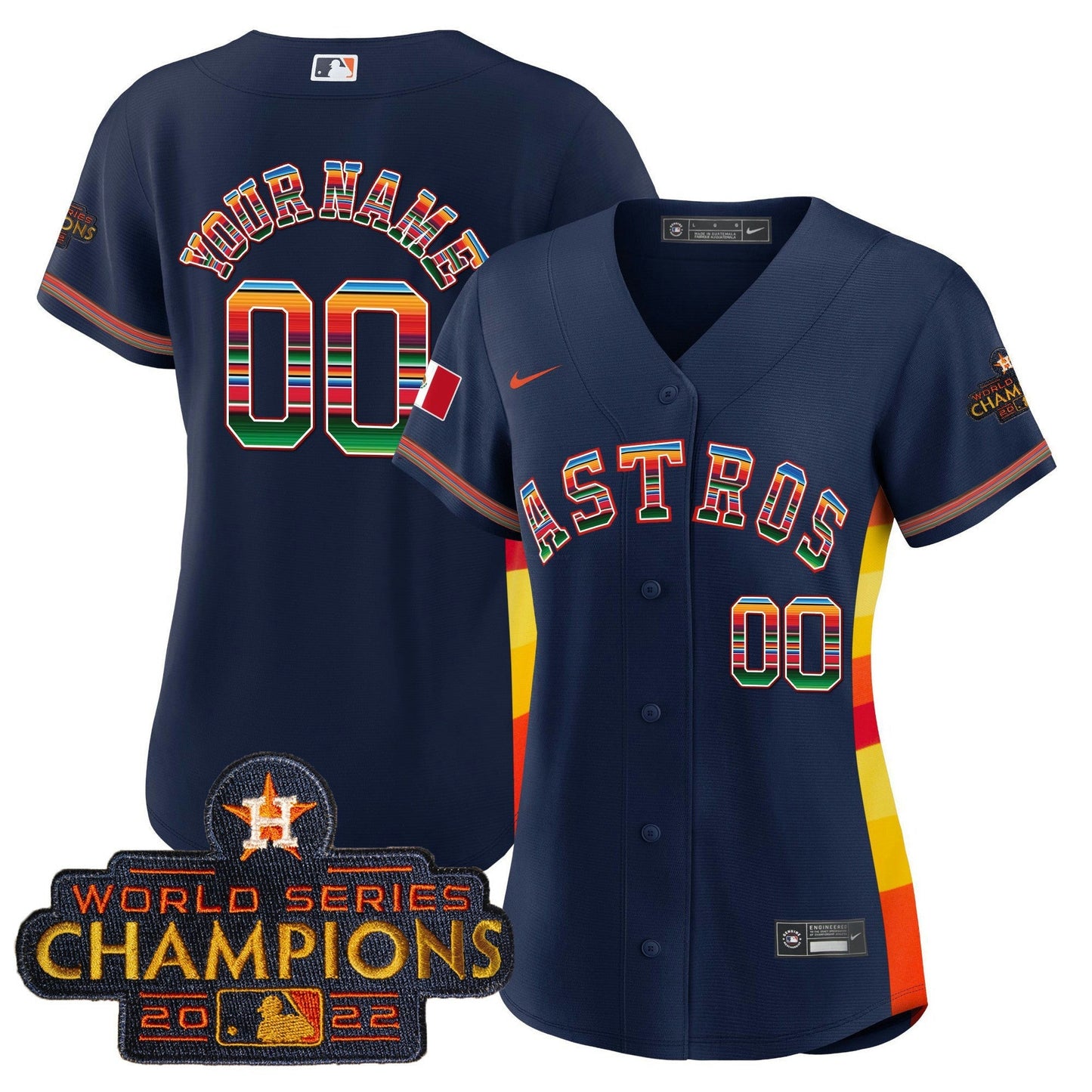 Camisa MLB Houston Astros Mexico Cool Base Limited Jersey V2