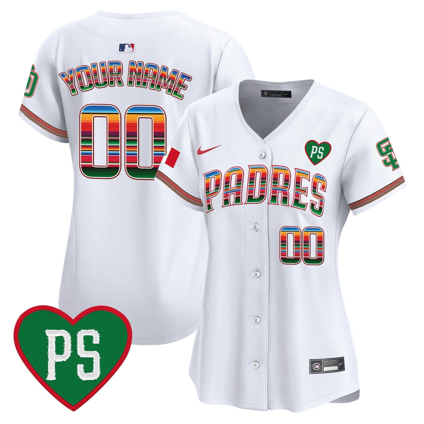 Camisa MLB Mexico “For Peter” Patch Vapor Premier Limited Jersey
