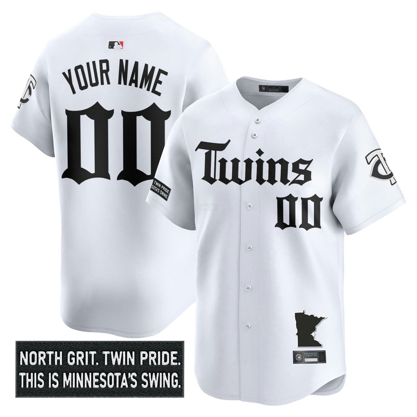 Camisa MLB Minnesota ‘Gothic North Edition’ Vapor Premier Limited Jersey V2