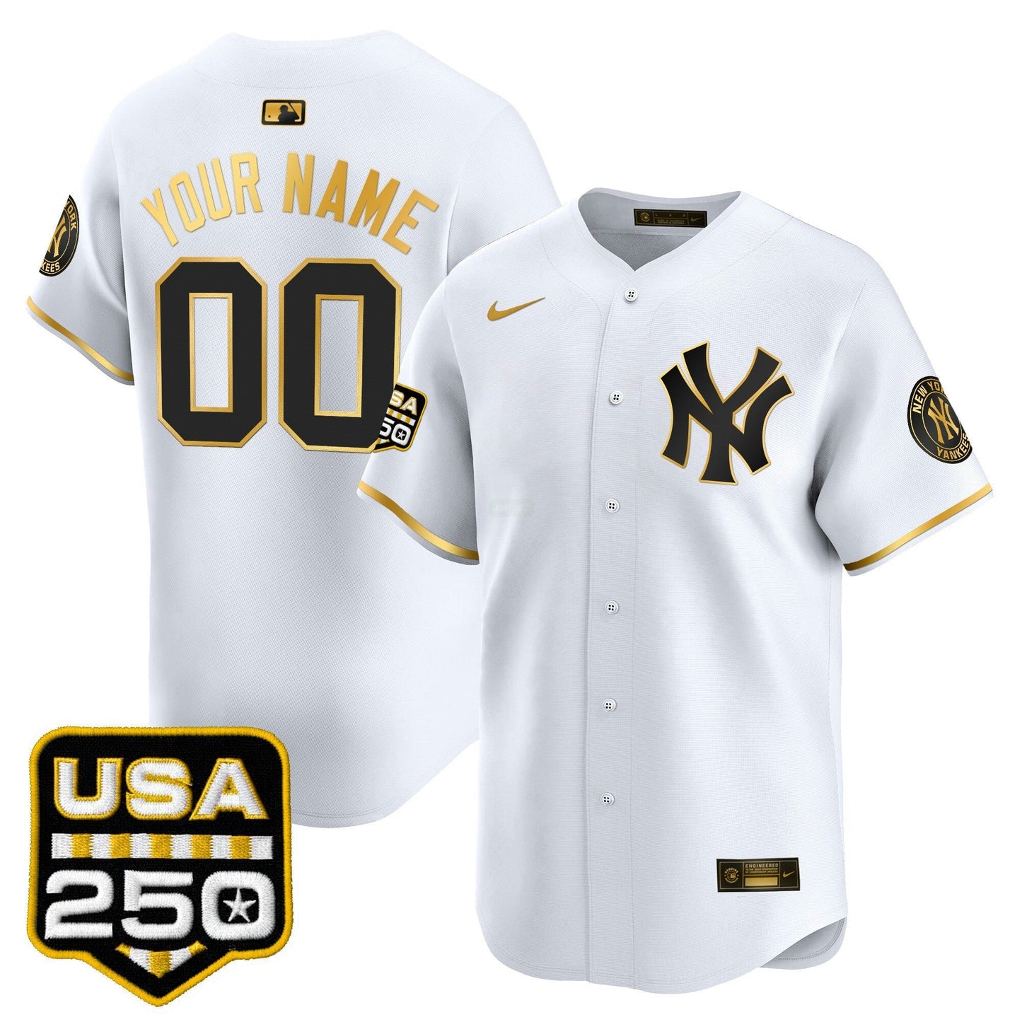 Camisa MLB New York 250America Patch Vapor Premier Limited Jersey