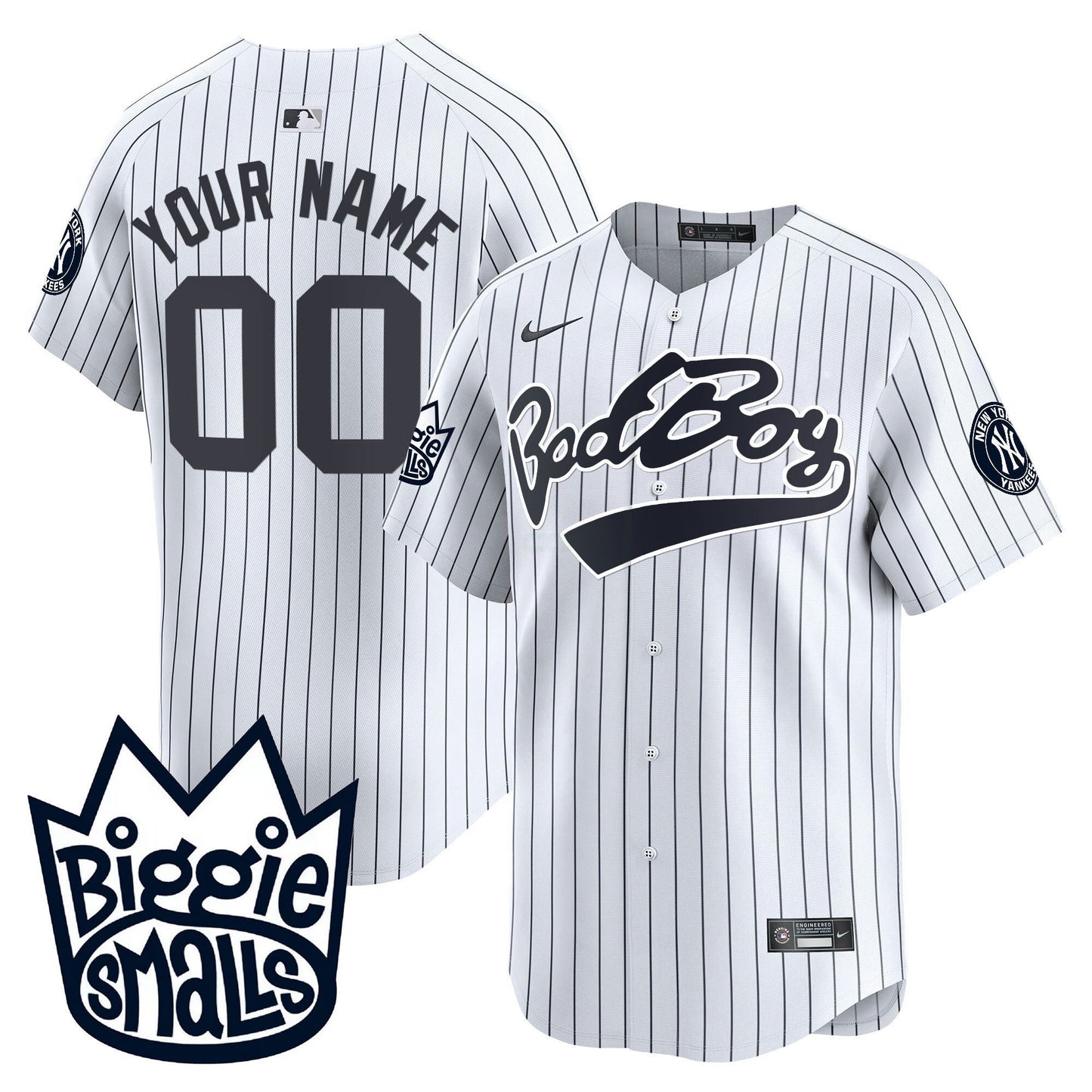 Camisa MLB New York Biggie Smalls Vapor Premier Limited Jersey