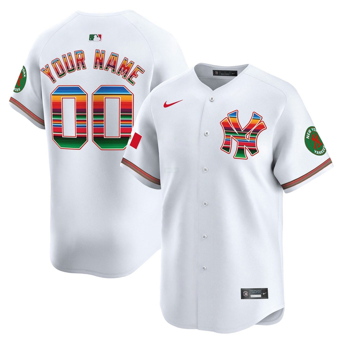 Camisa MLB New York Mexico Vapor Premier Limited Jersey