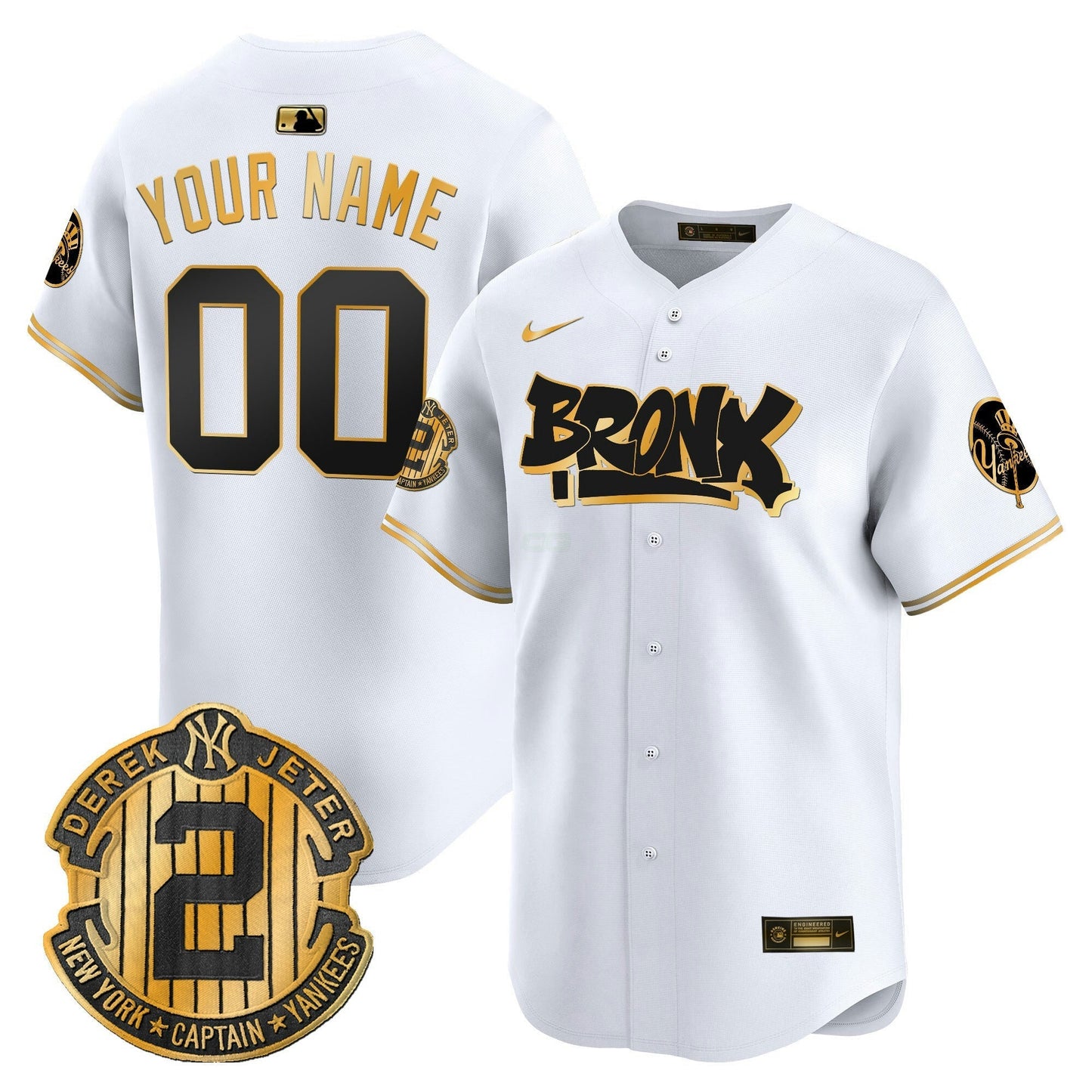 Camisa MLB New York The Bronx Graffiti Vapor Premier Limited Jersey V6