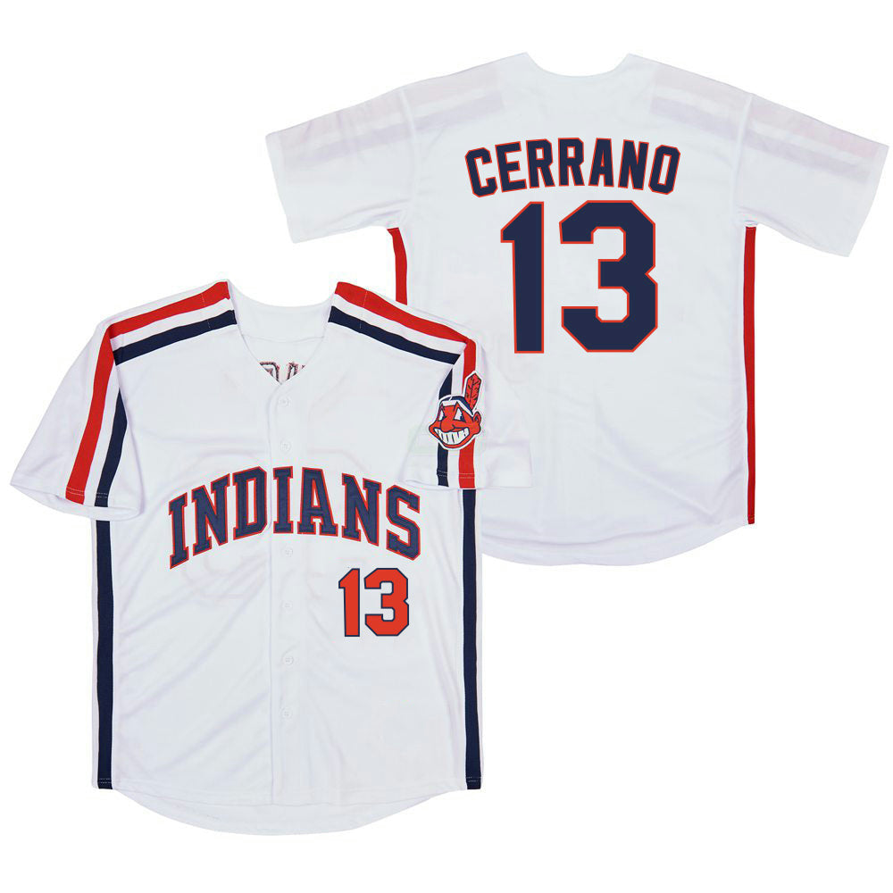Camisa MLB Pedro Cerrano Indians Jersey (Ships in 3–6 Weeks)