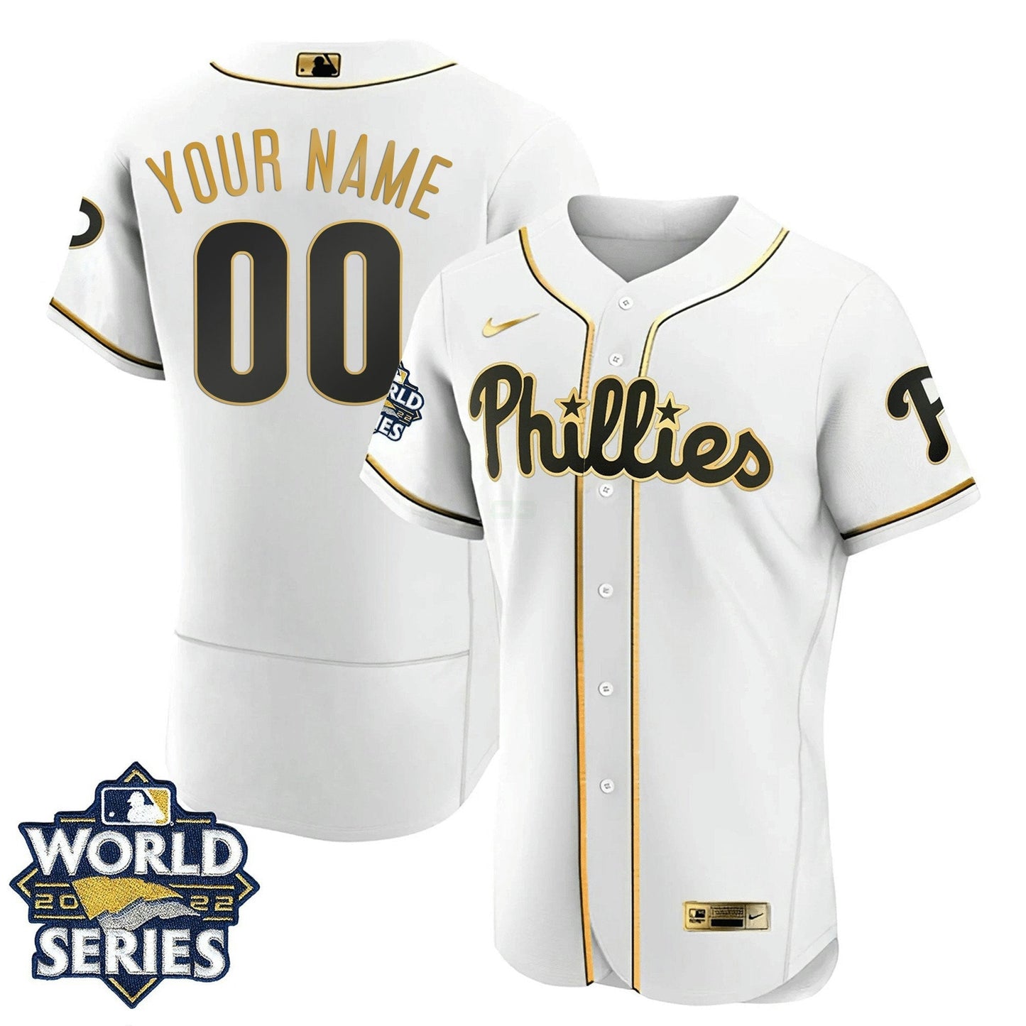 Camisa MLB Philadelphia 2022 World Series Jersey