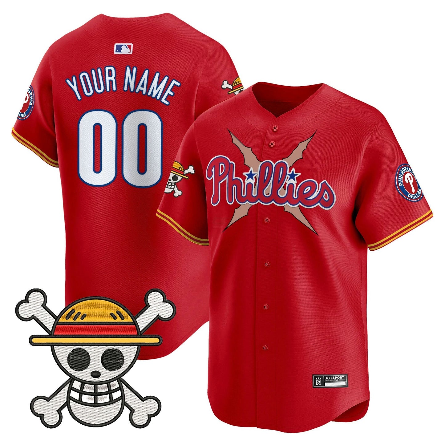 Camisa MLB Philadelphia x One Piece 2025 Vapor Premier Limited Jersey