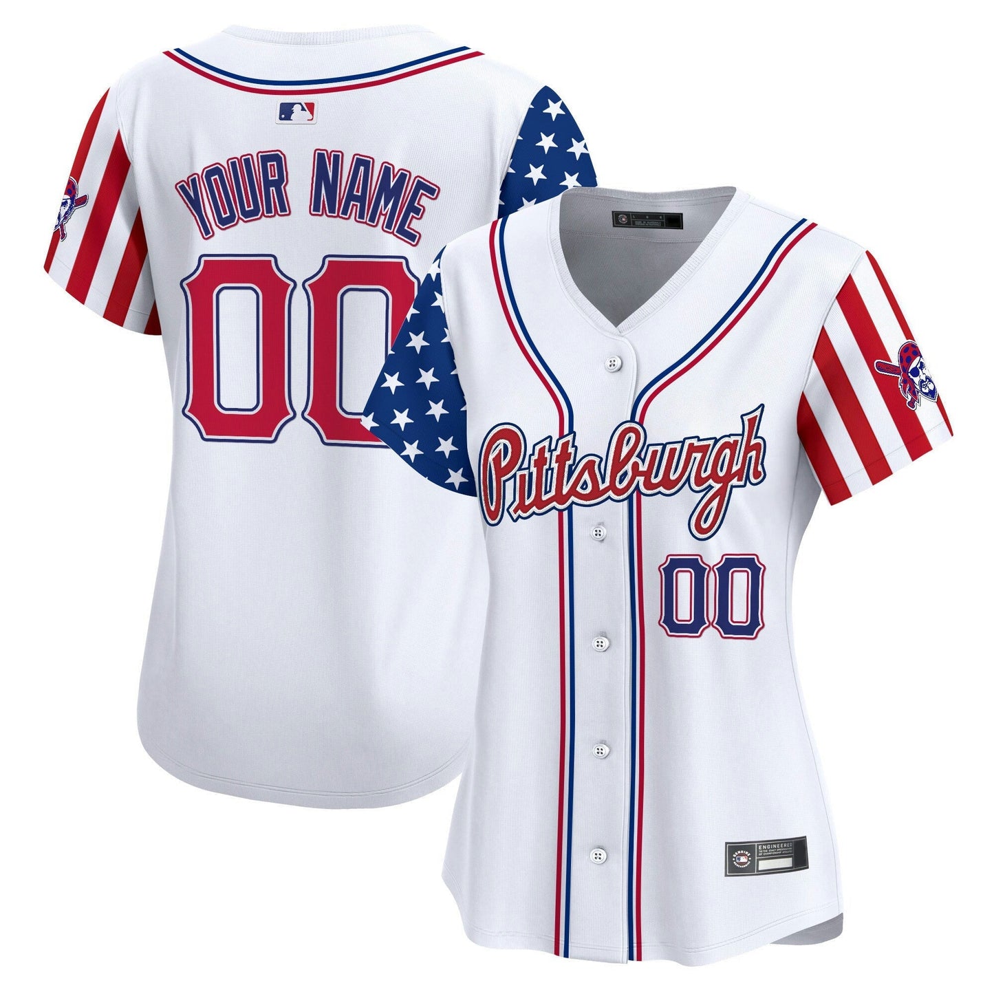 Camisa MLB Pittsburgh 2025 Independence Day Vapor Premier Limited Jersey