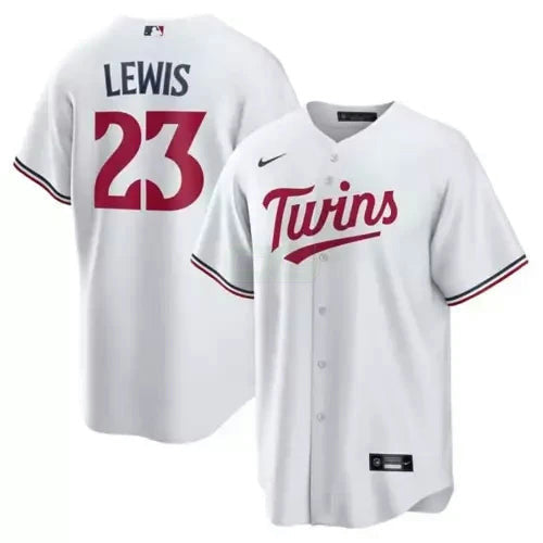 Camisa MLB Royce Lewis Minnesota Home Branca Jersey - Branca