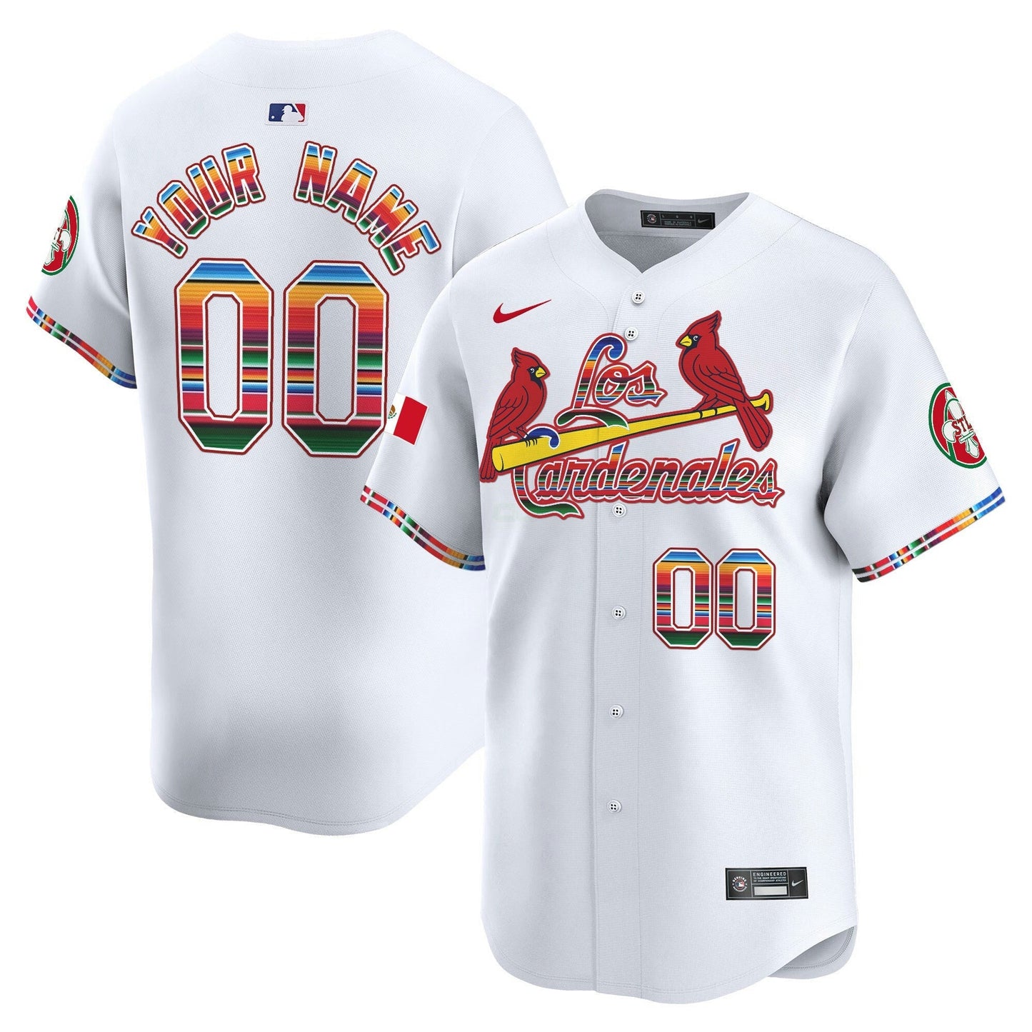 Camisa MLB St. Louis Fiesta Cardenales Vapor Premier Limited Jersey