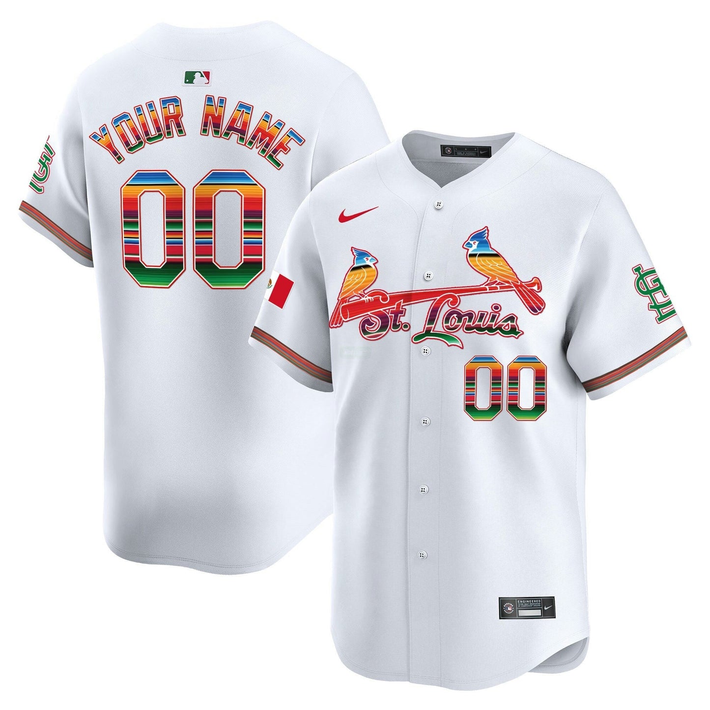 Camisa MLB St. Louis Mexico Vapor Premier Limited Jersey