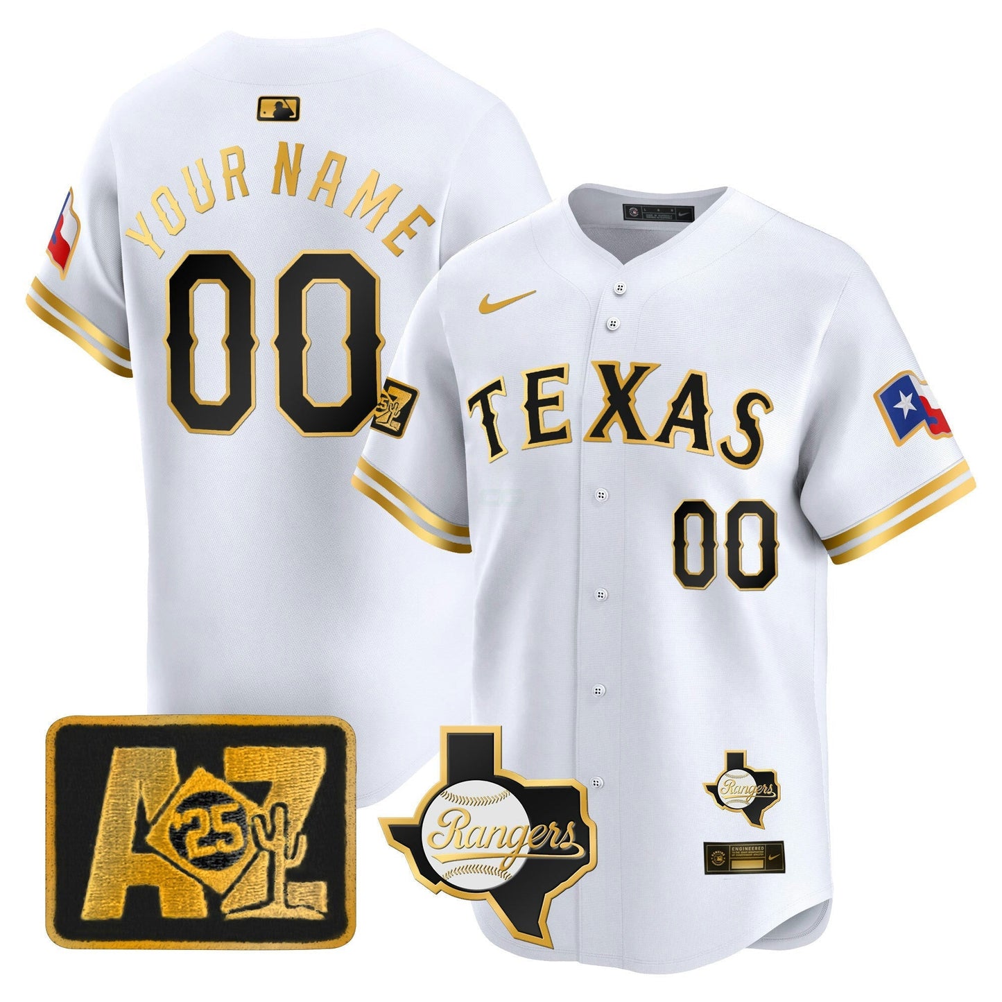 Camisa MLB Texas 2025 Spring Training Patch Vapor Premier Limited Jersey