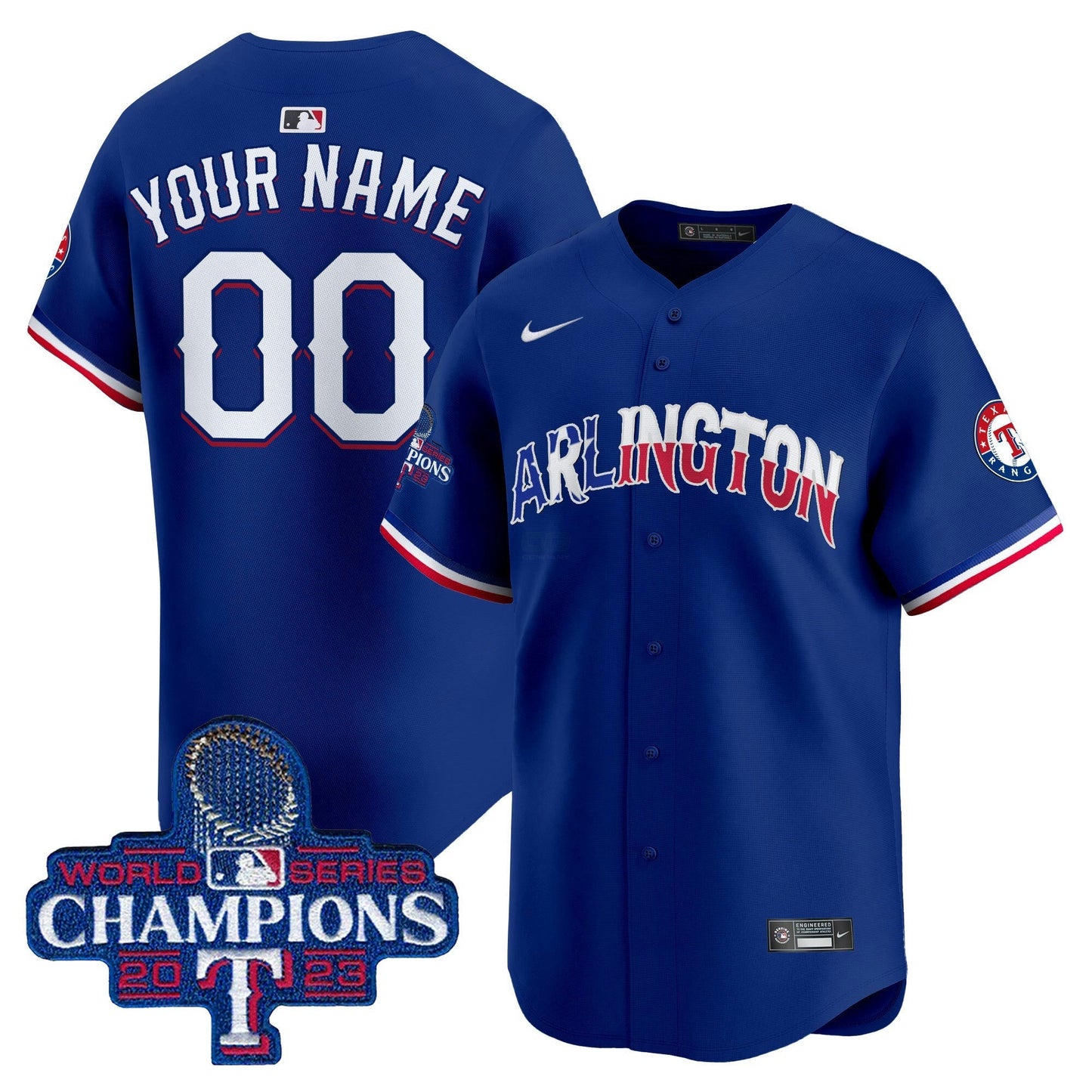 Camisa MLB Texas Arlington Champions Vapor Premier Limited Jersey
