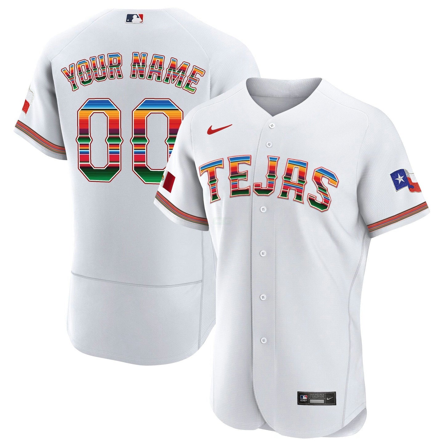 Camisa MLB Texas Mexican Jersey V2