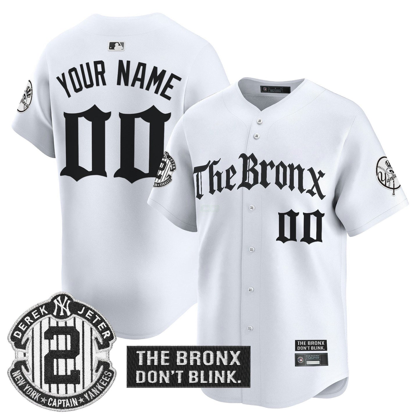 Camisa MLB ‘The Bronx – Gothic Ink Drop Edition’ Vapor Premier Limited Jersey