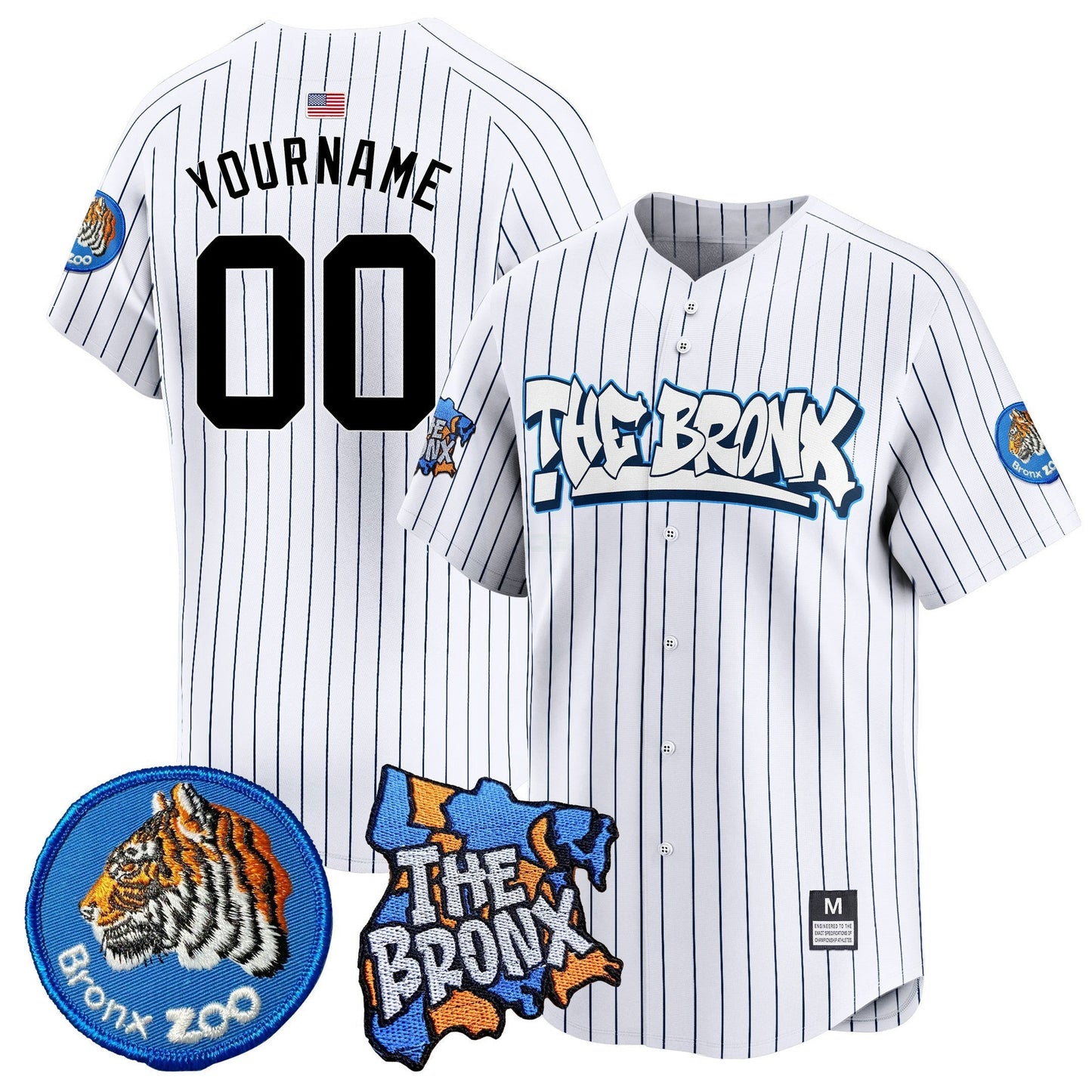 Camisa MLB New York Yankees The Bronx Graffiti Vapor Premier Limited Jersey V2