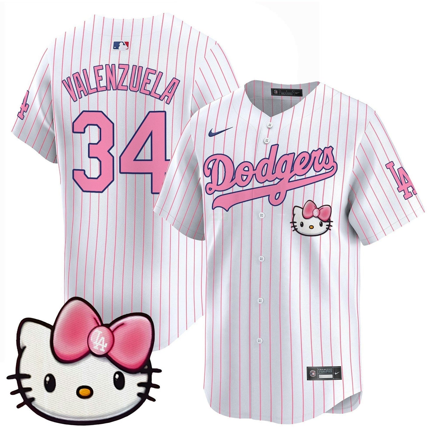Camisa MLB Unisex 2025 Hello Kitty Vapor Premier Limited Jersey