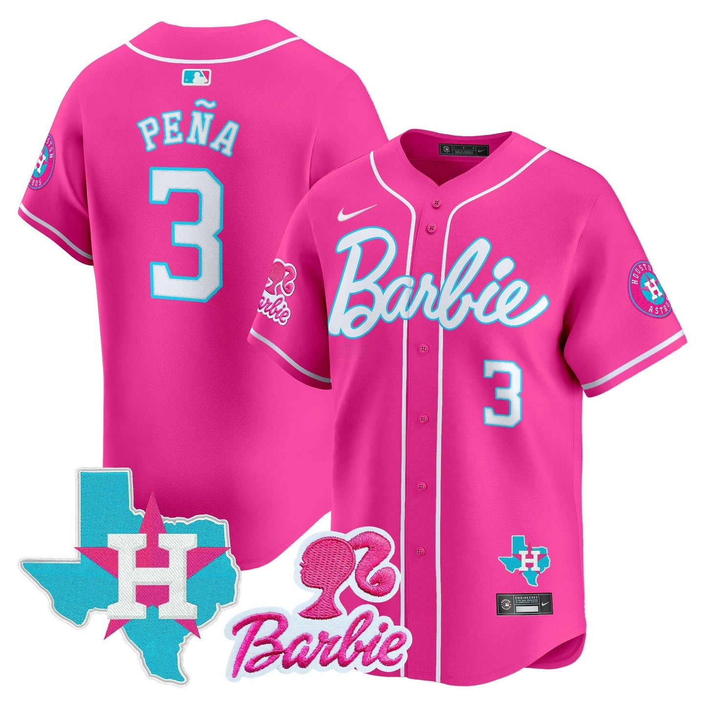 Camisa MLB Unisex Barbie Vapor Premier Limited Jersey