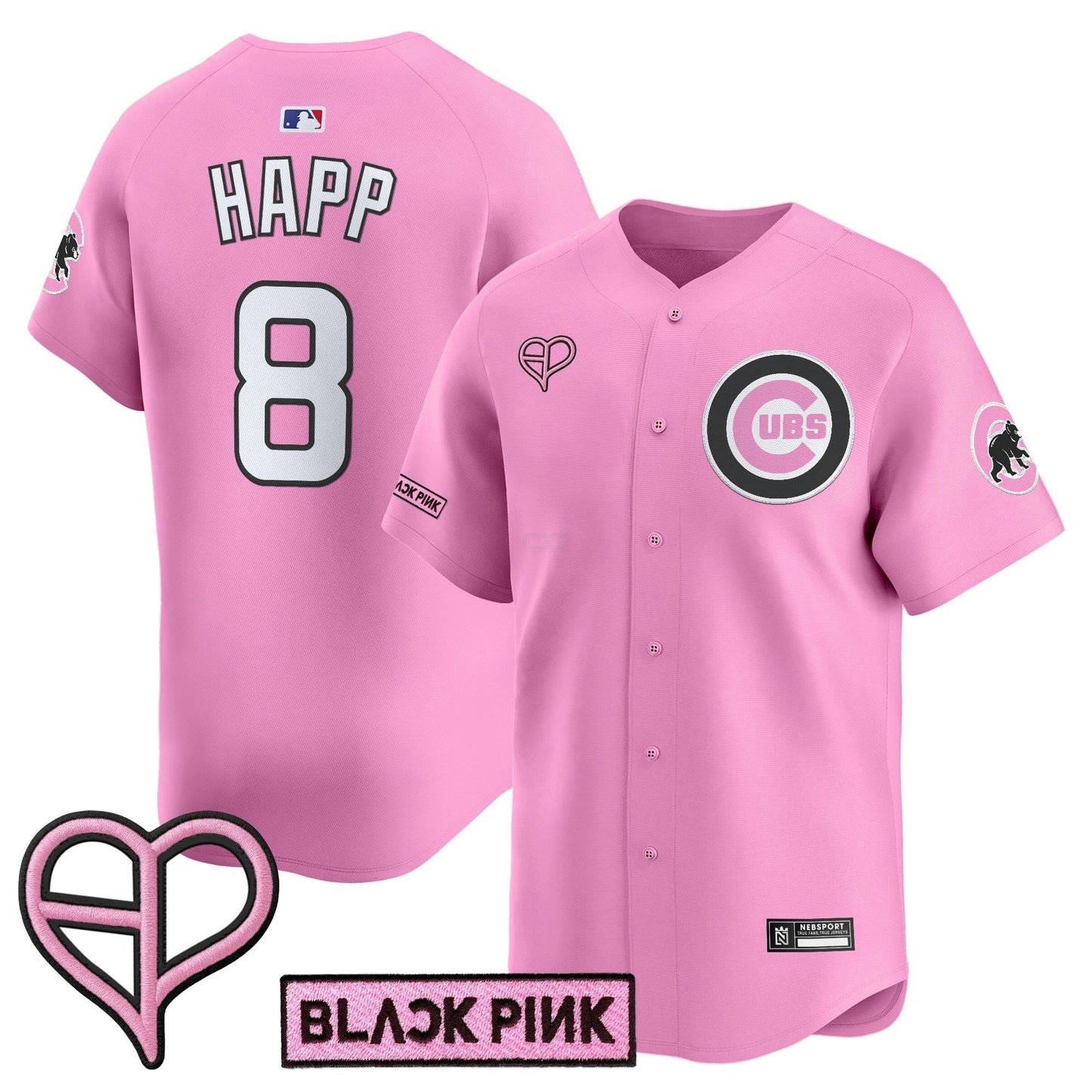 Camisa MLB Unisex Chicago x BLACKPINK 2025 Vapor Premier Limited Jersey