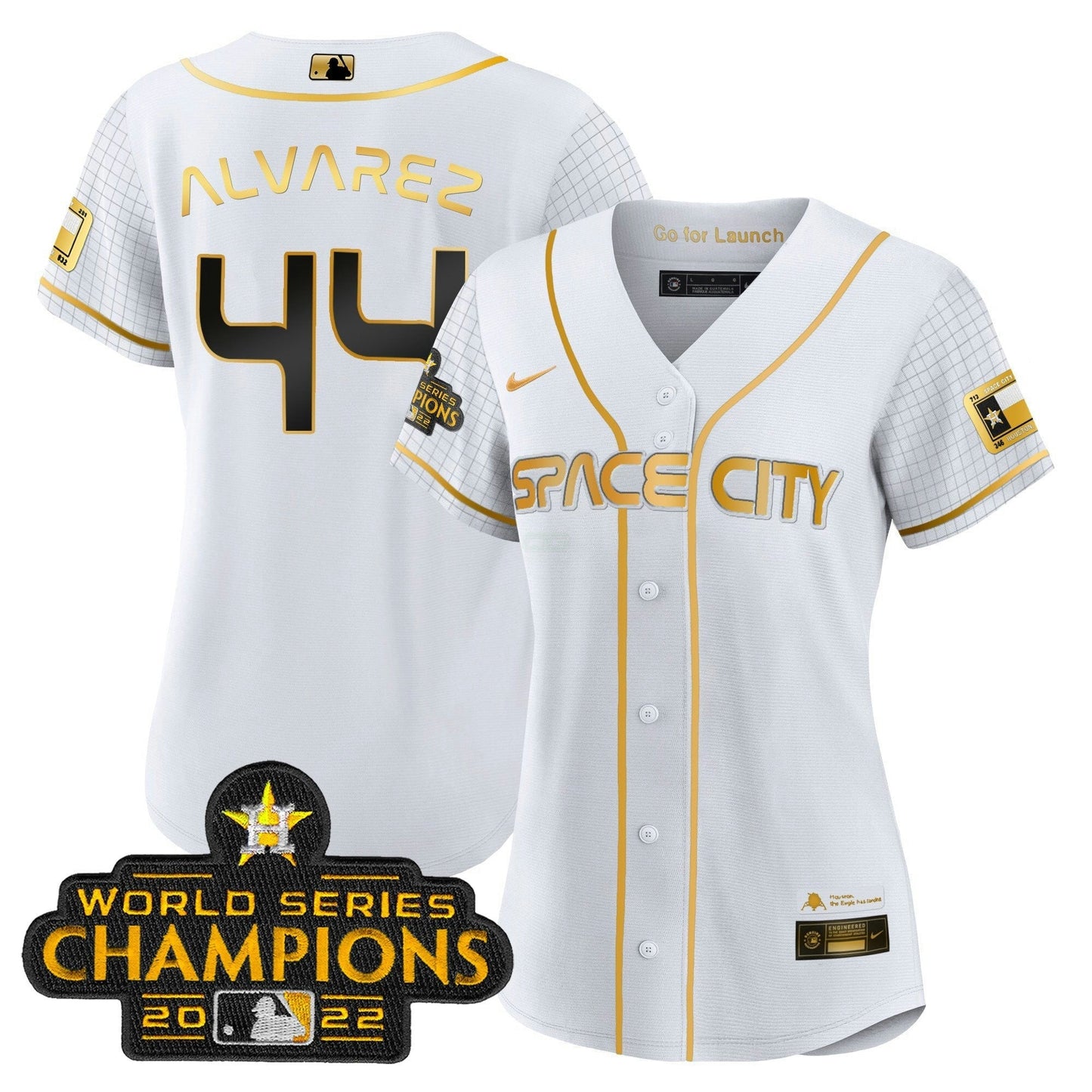 Camisa MLB Women’s 2023 Space City Champions Jersey