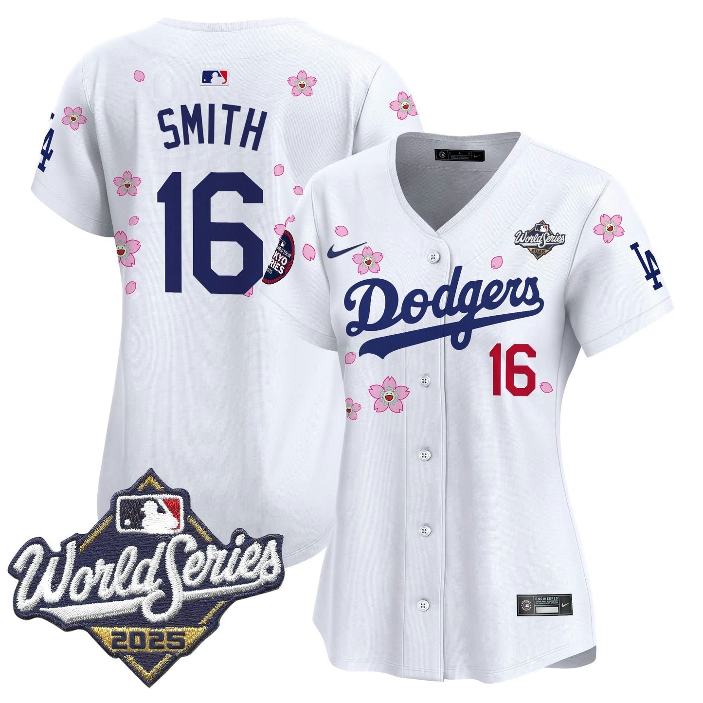 Camisa MLB Women’s 2025 World Series x Tokyo Series Vapor Premier Limited Jersey V2 – Stitched