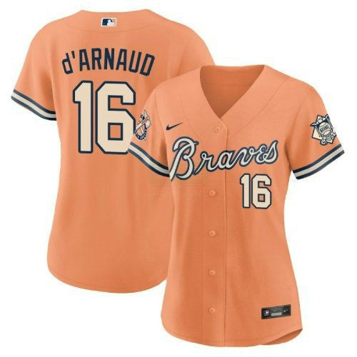 Camisa MLB Women’s Atlanta Peaches n’ Creme Jersey - Peaches n’ Creme