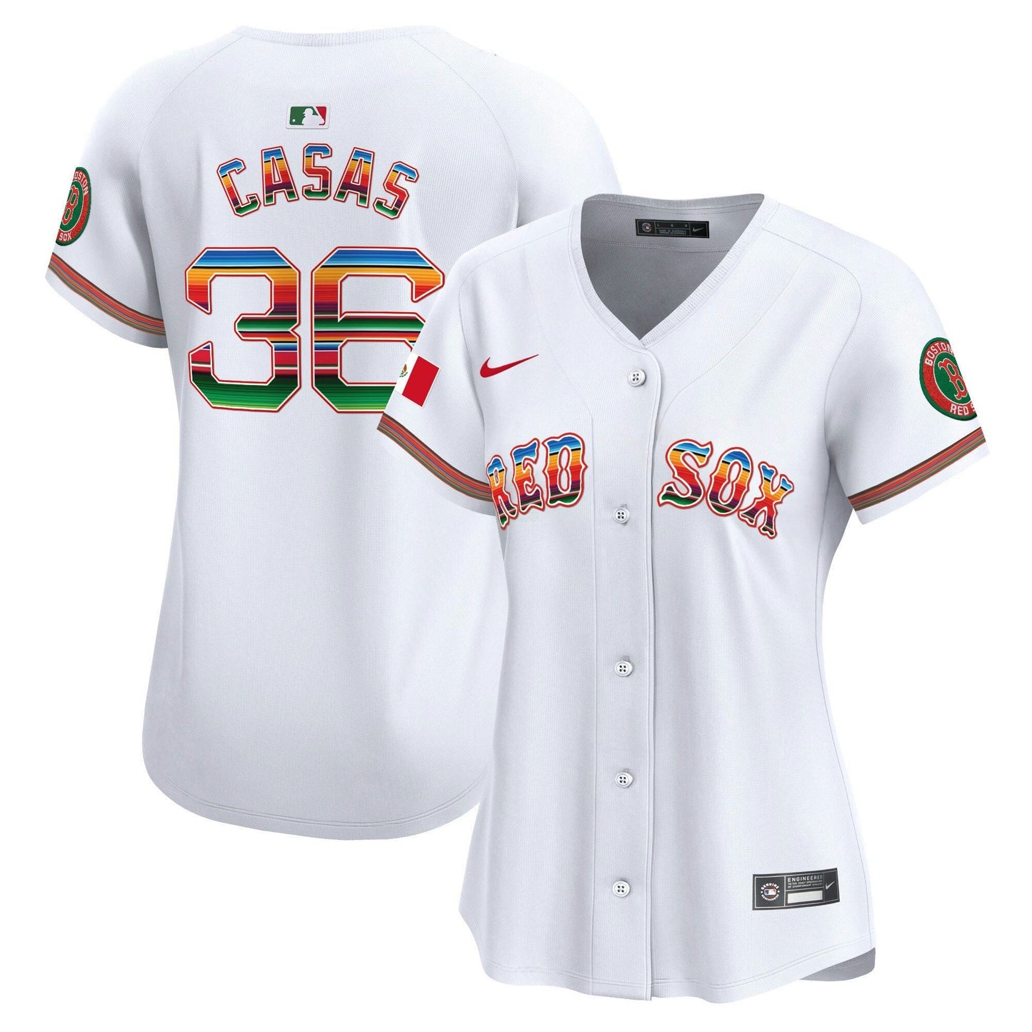 Camisa MLB Women’s Boston Mexico Vapor Premier Limited Jersey